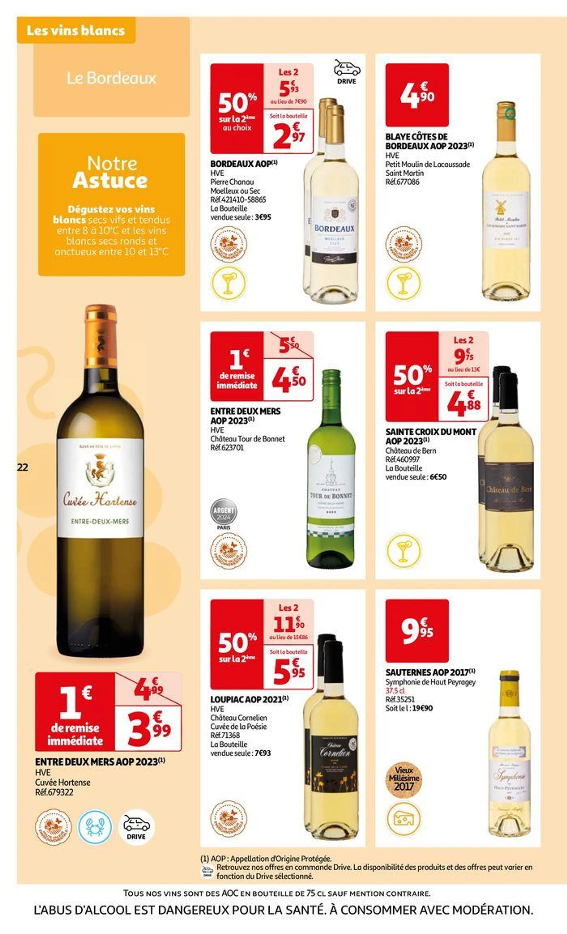 Foire au vins : Un grand choix de cuvées du 24 septembre au 7 octobre 2024 - Catalogue page 22