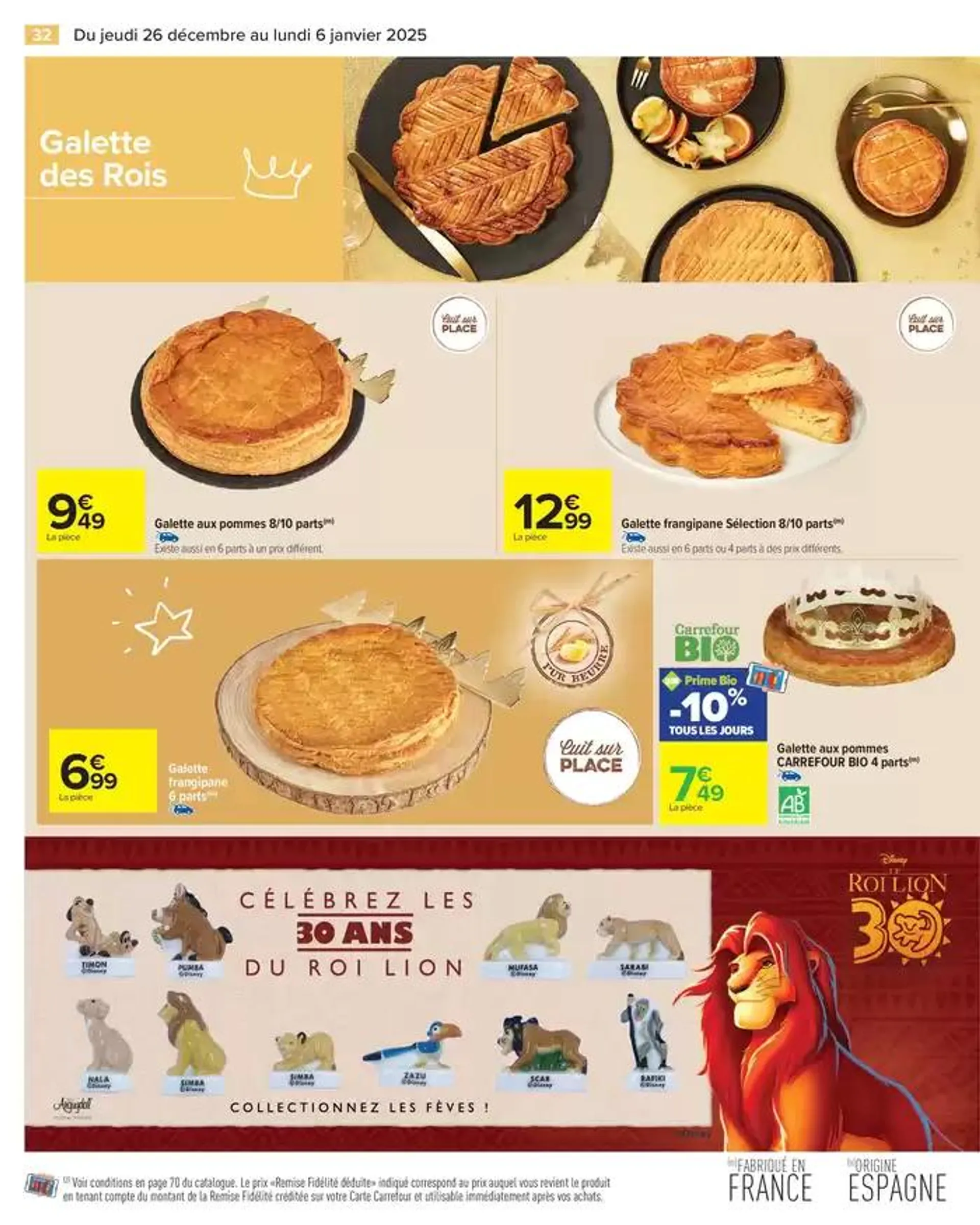 - 50% SUR LE 2ÈME PRODUIT du 26 décembre au 6 janvier 2025 - Catalogue page 38