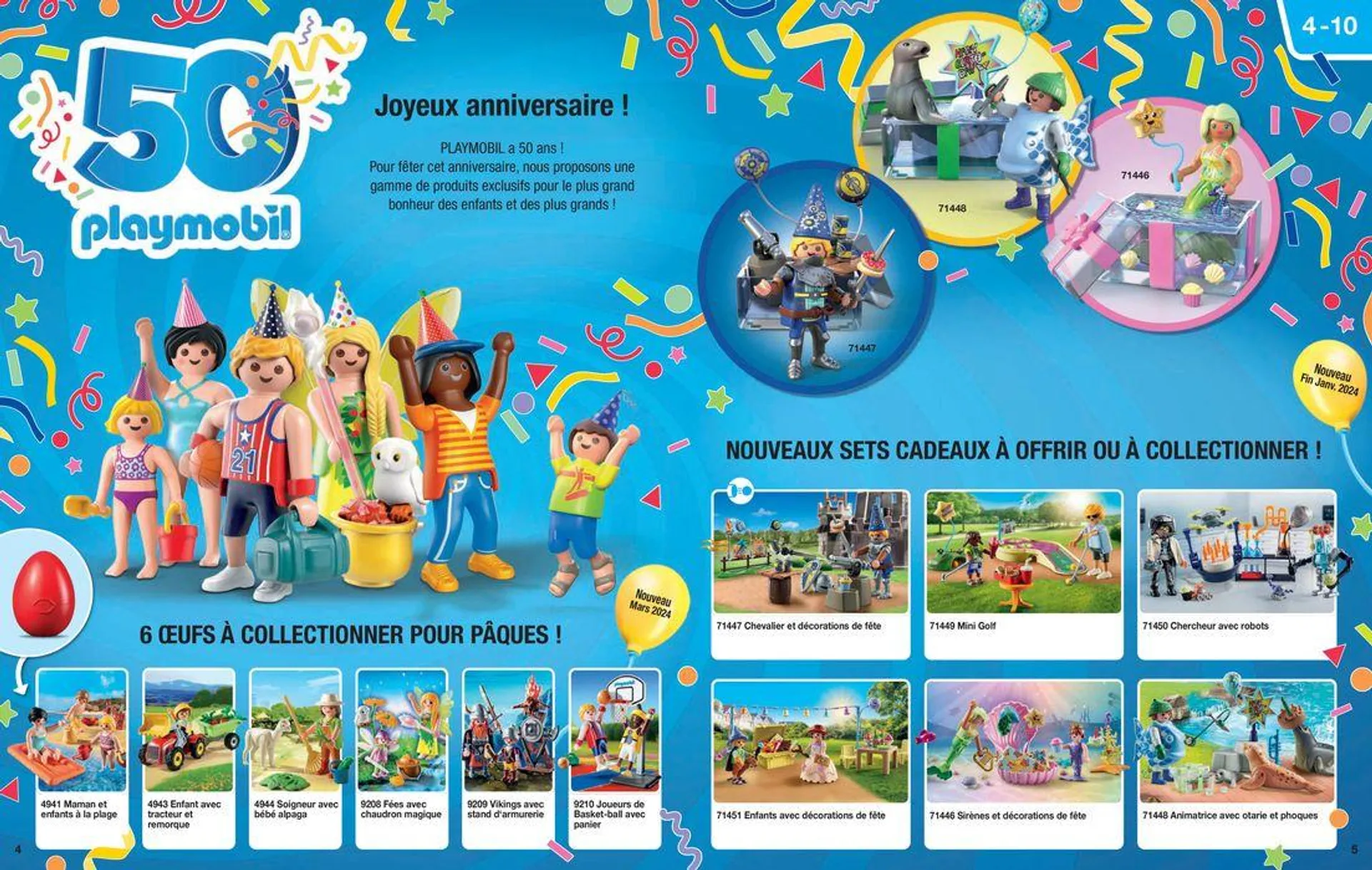 Catalogue PLAYMOBIL® du 3 janvier au 30 juin 2024 - Catalogue page 4