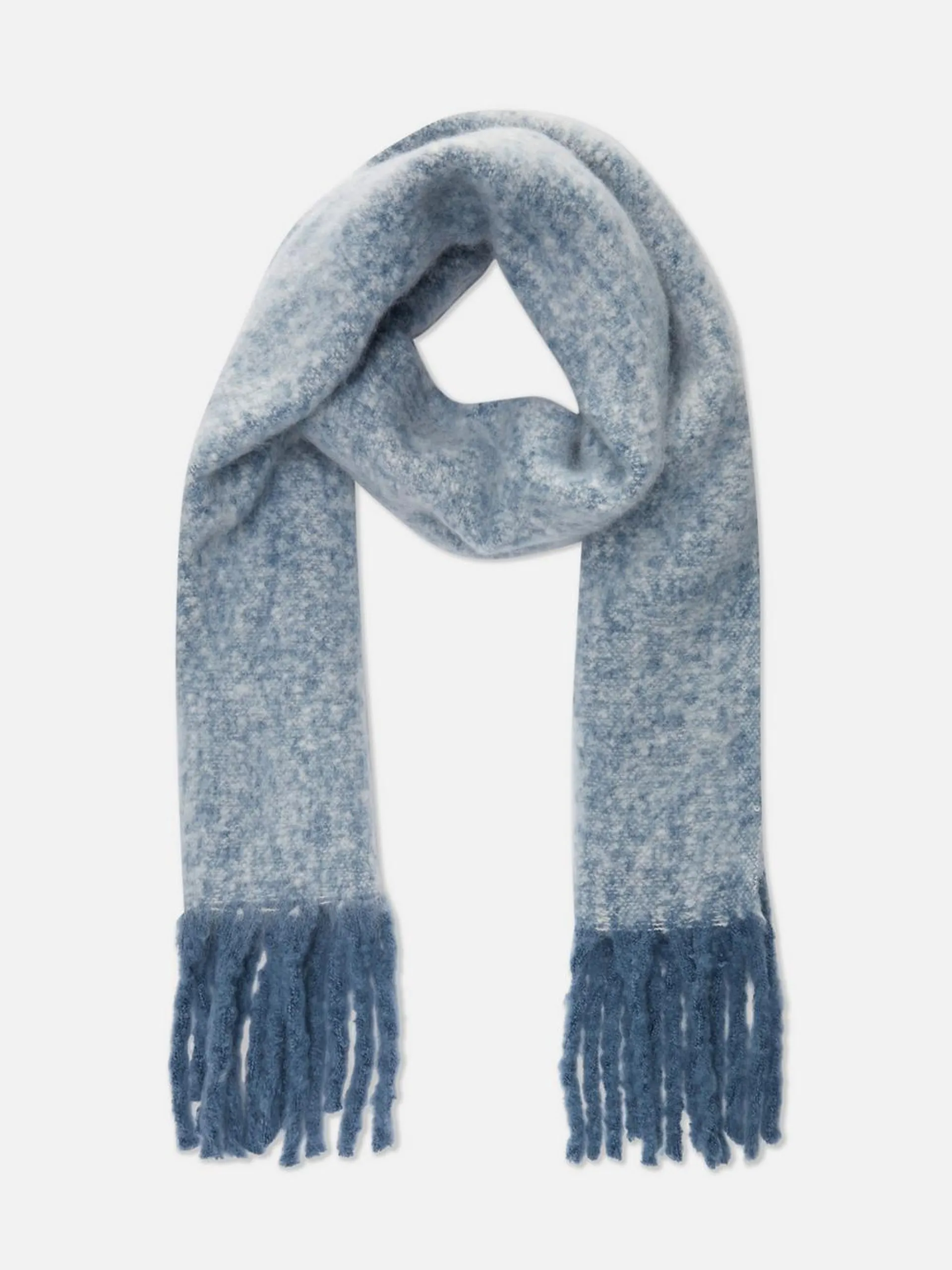 Brushed Tassel Scarf