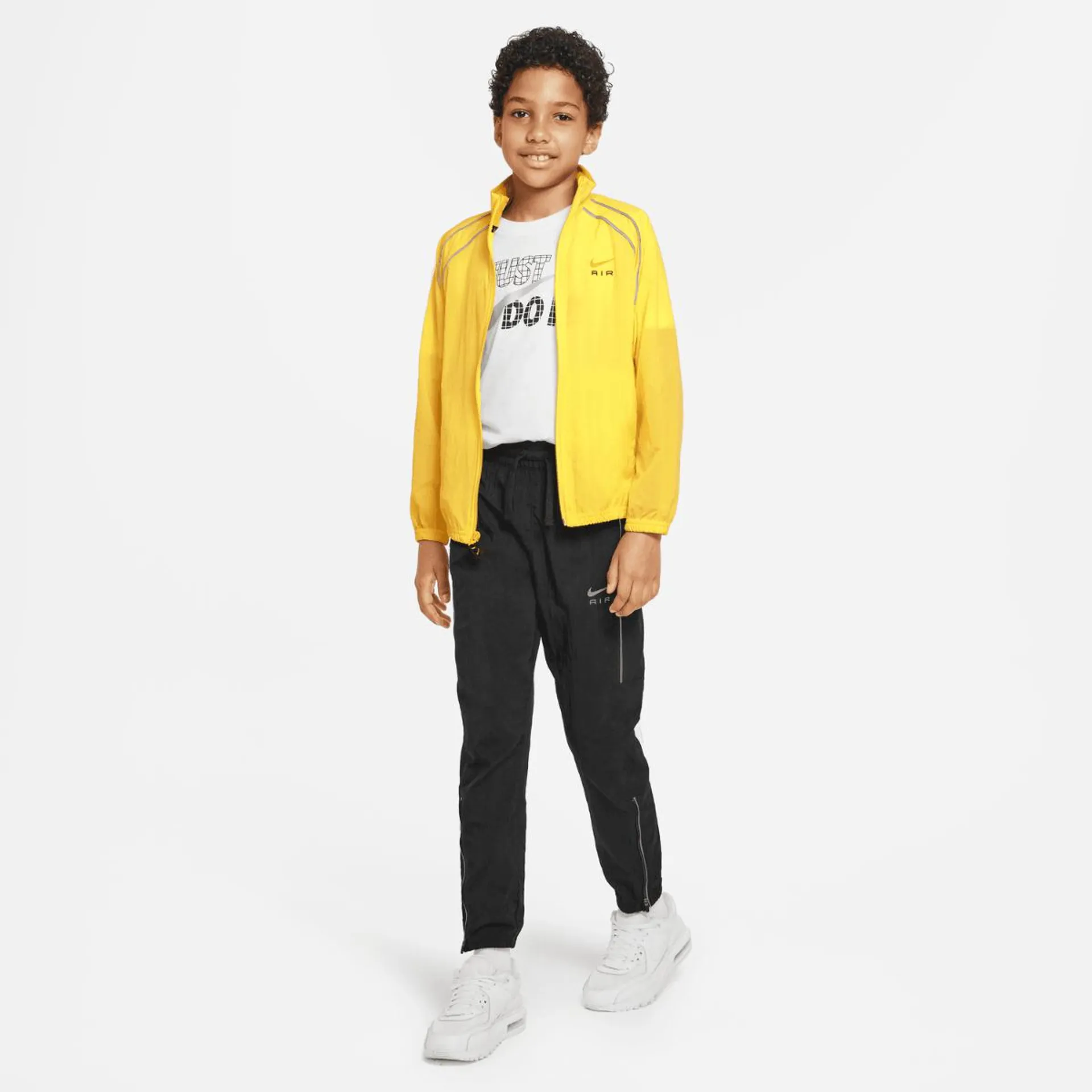 Nike Air Junior Tracksuit - Yellow/Black