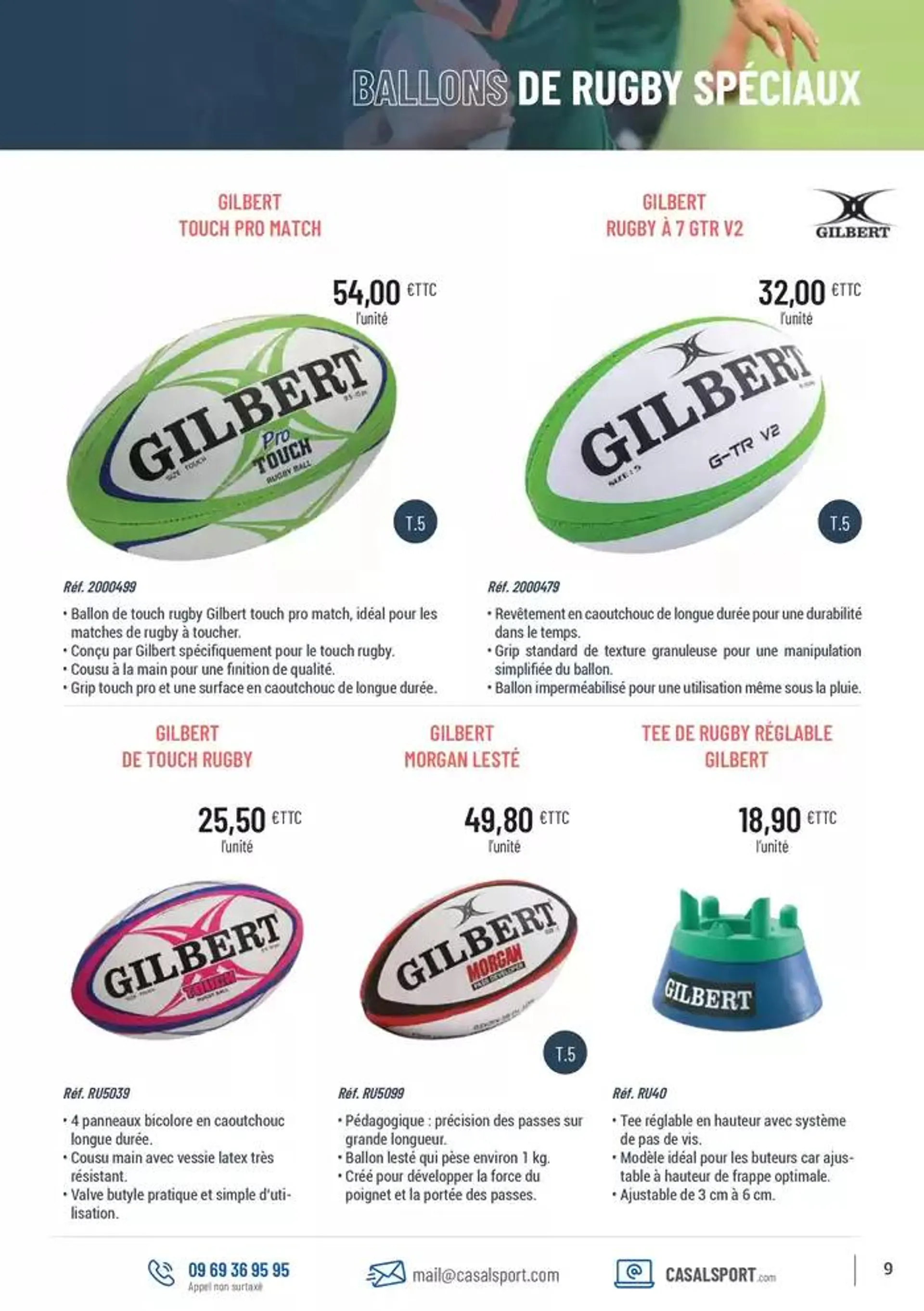 SPÉCIAL RUGBY du 1 octobre au 31 décembre 2024 - Catalogue page 9