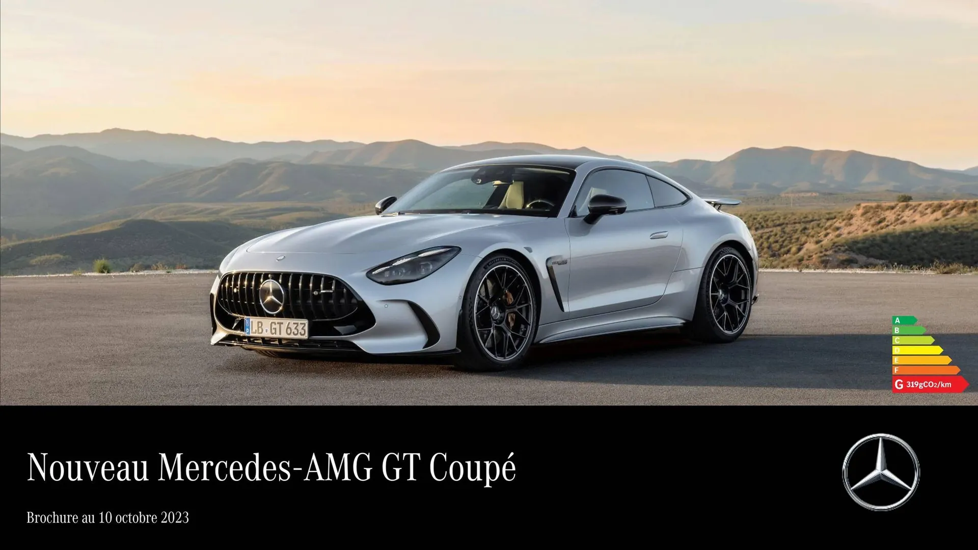 Catalogue Mercedes-Benz AMG GT Coupé du 21 décembre au 31 août 2024 - Catalogue page 1