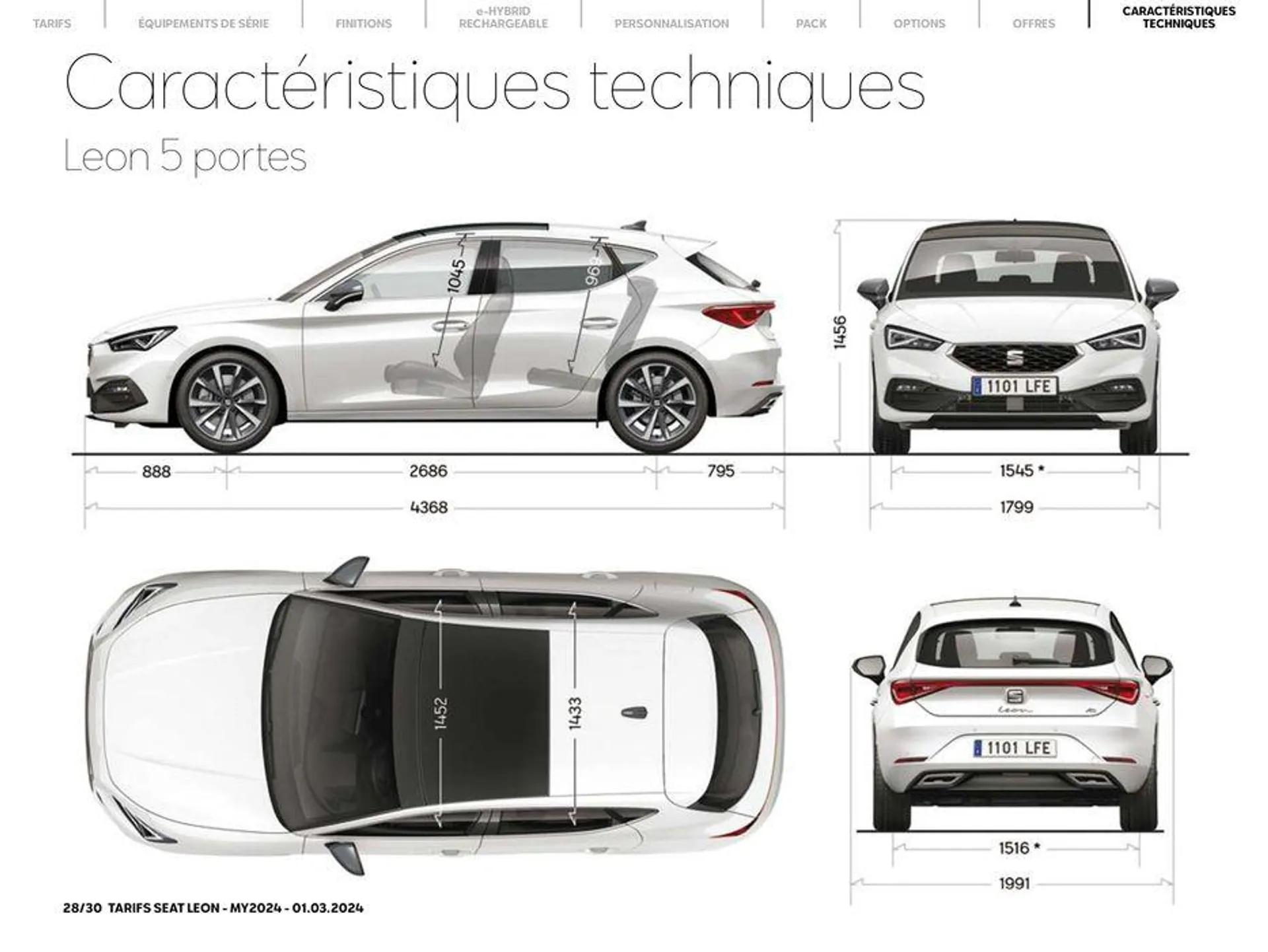 SEAT Leon 5 portes: du 5 mars au 5 mars 2025 - Catalogue page 28