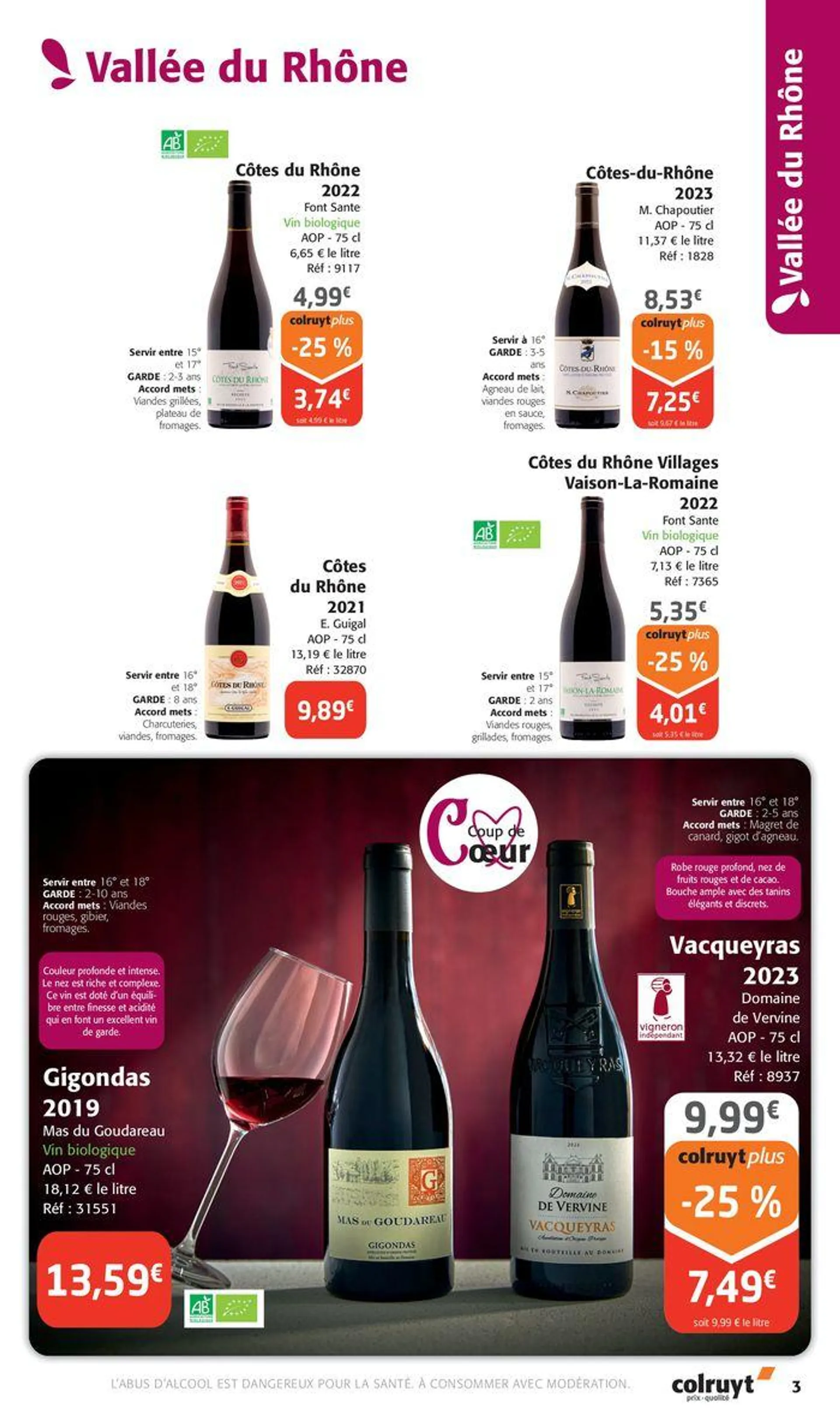 Foire aux vins du 25 septembre au 13 octobre 2024 - Catalogue page 3