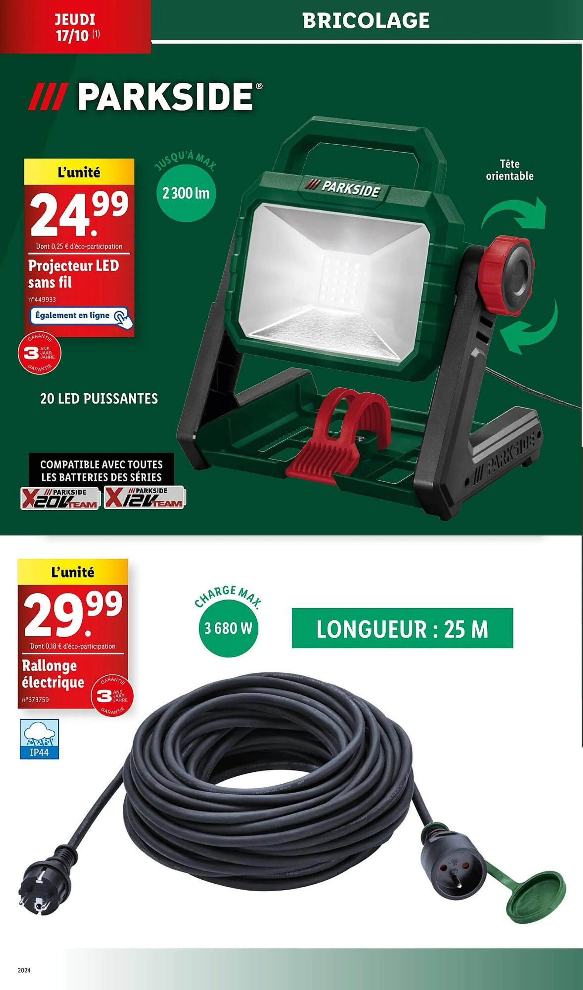 Catalogue Lidl du 16 octobre au 22 octobre 2024 - Catalogue page 52