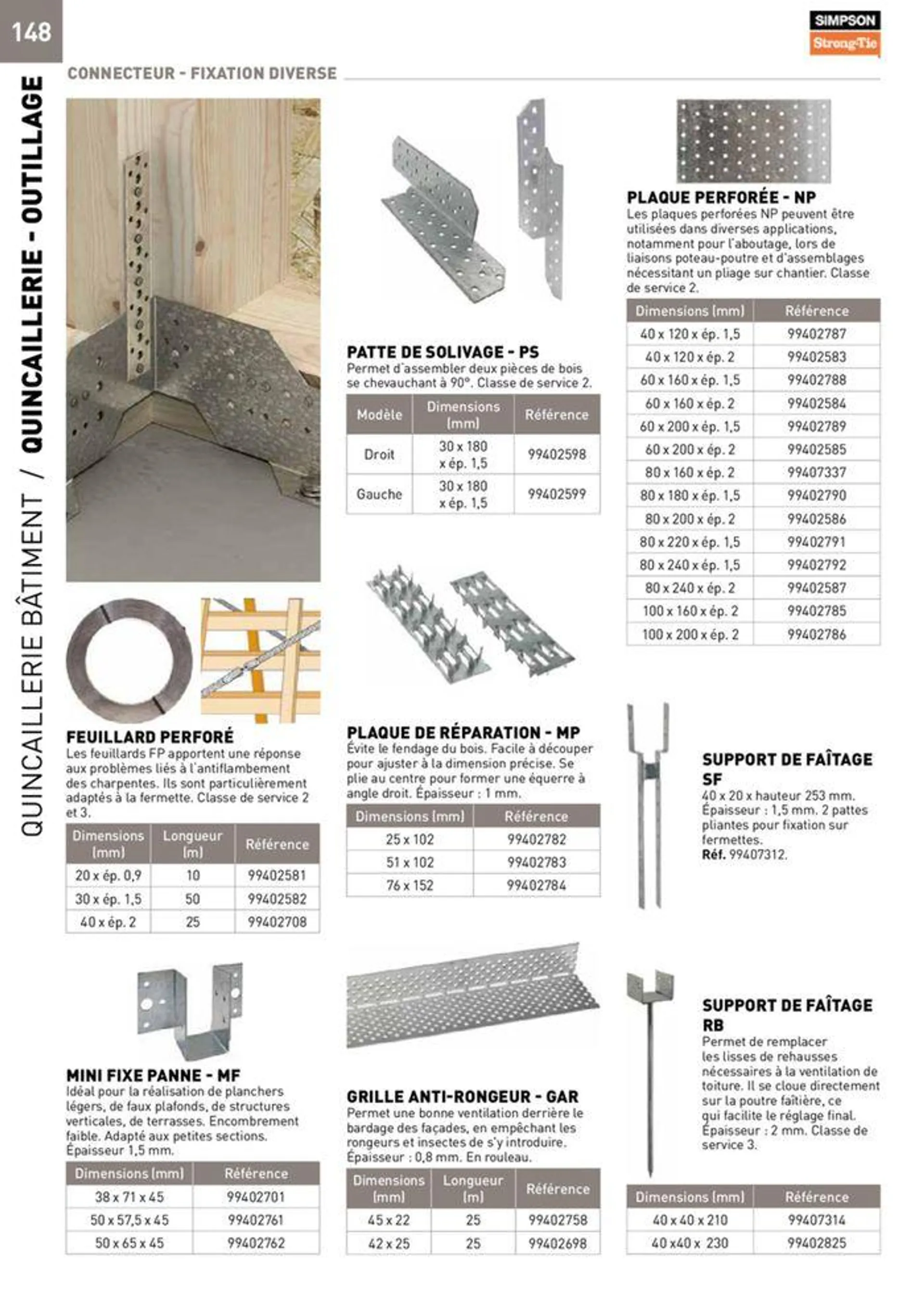 GUIDE SPÉCIAL 2024 BOIS • CONSTRUCTION & RÉNOVATION du 25 avril au 31 décembre 2024 - Catalogue page 53