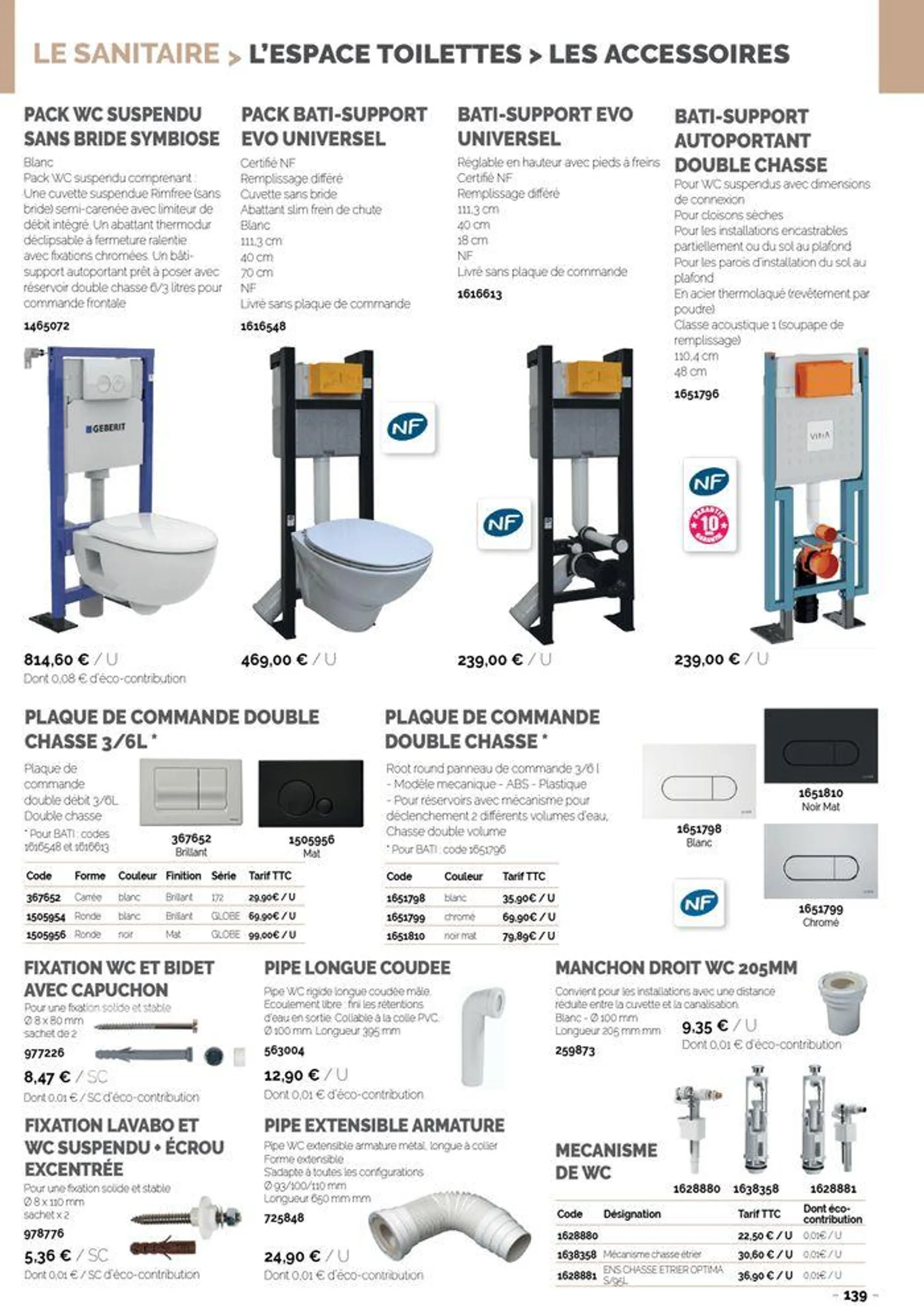 Catalogue SAMSE du 29 mars au 31 décembre 2024 - Catalogue page 143