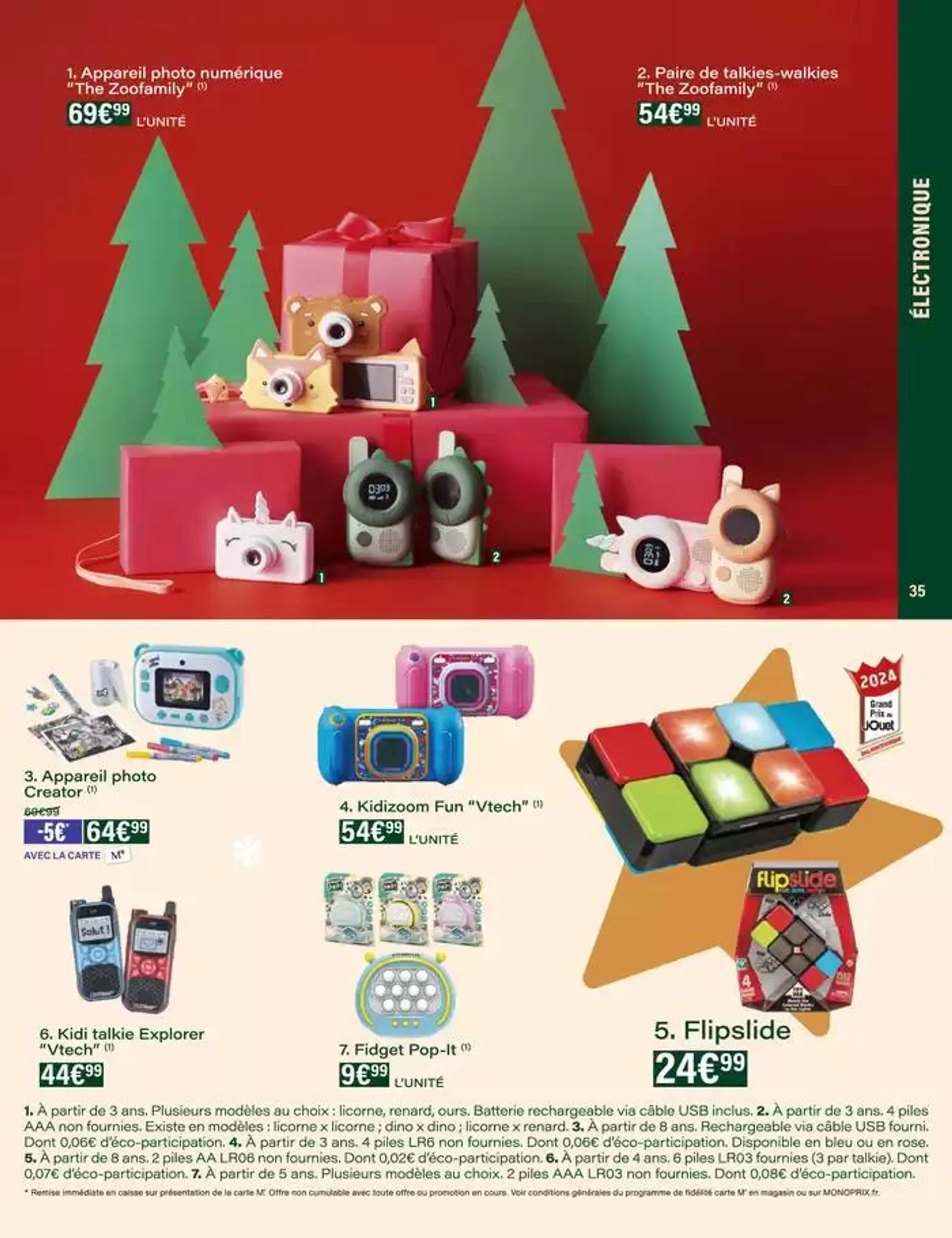 Les jouets de Noël du 25 octobre au 31 décembre 2024 - Catalogue page 35