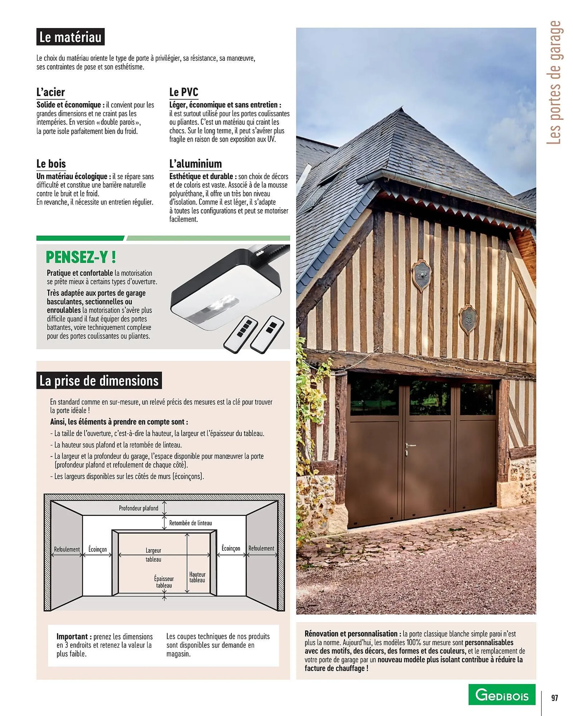 Catalogue Gédibois du 15 mai au 28 décembre 2024 - Catalogue page 97