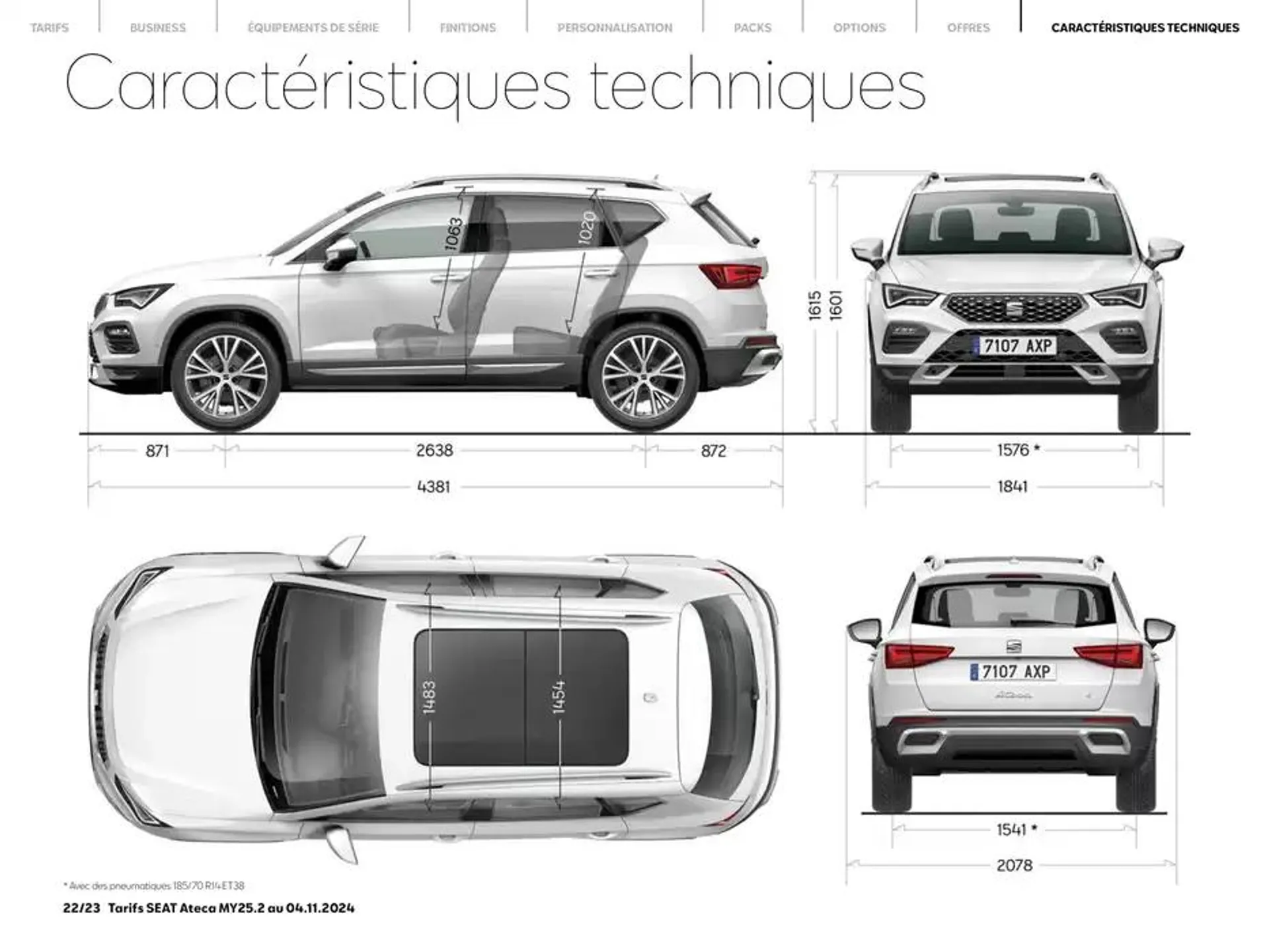 SEAT Ateca du 7 novembre au 7 novembre 2025 - Catalogue page 22