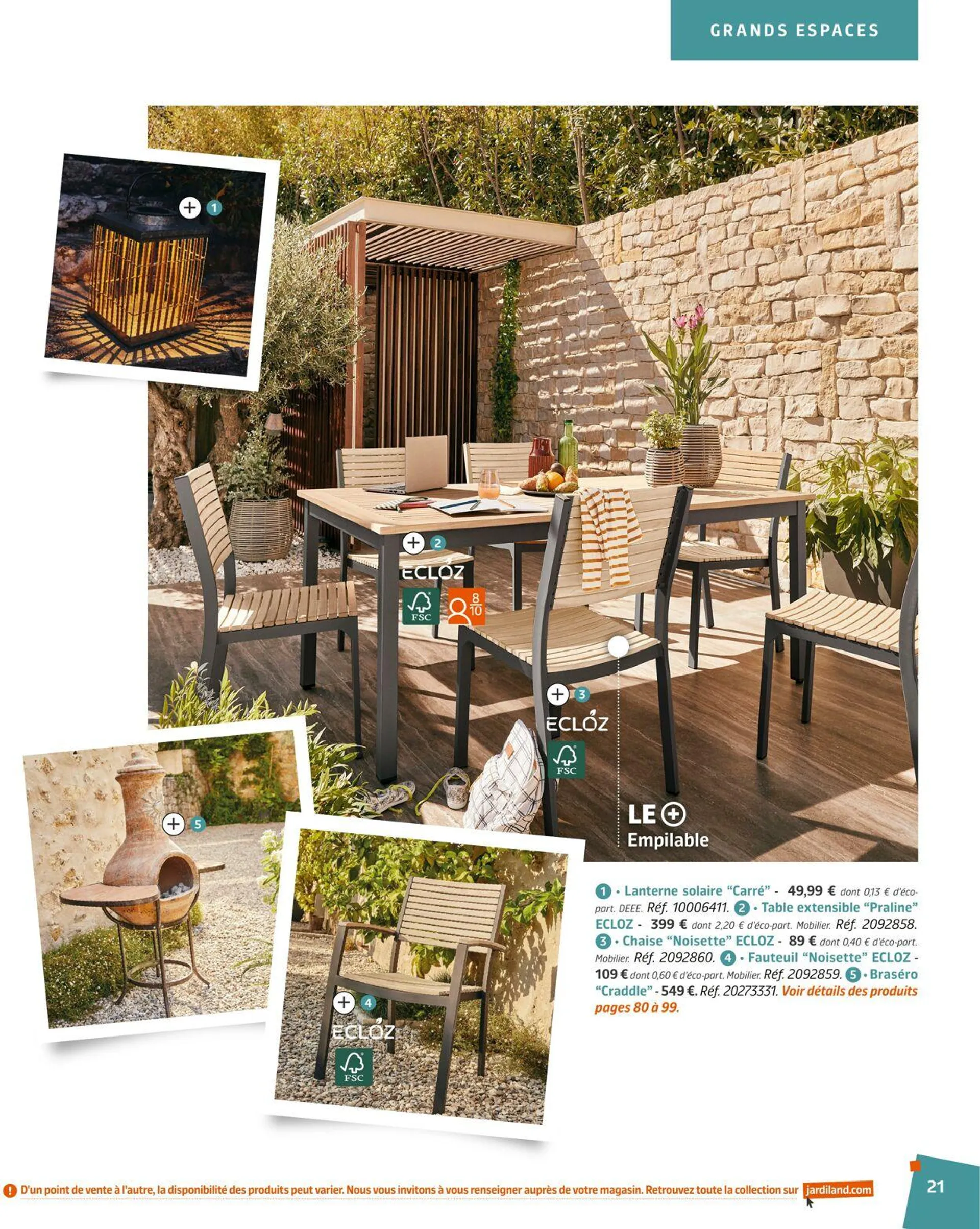 Jardiland Catalogue actuel du 1 mars au 31 août 2024 - Catalogue page 21