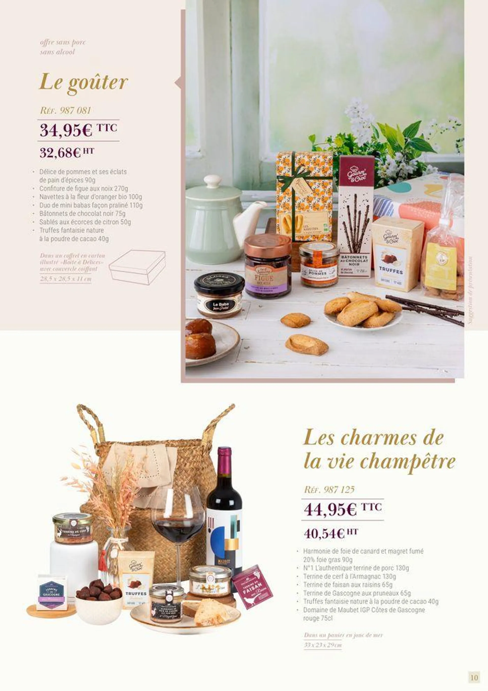 Cadeaux Gourmands Ducs De Gascogne 2024-2025 du 19 août au 31 janvier 2025 - Catalogue page 11