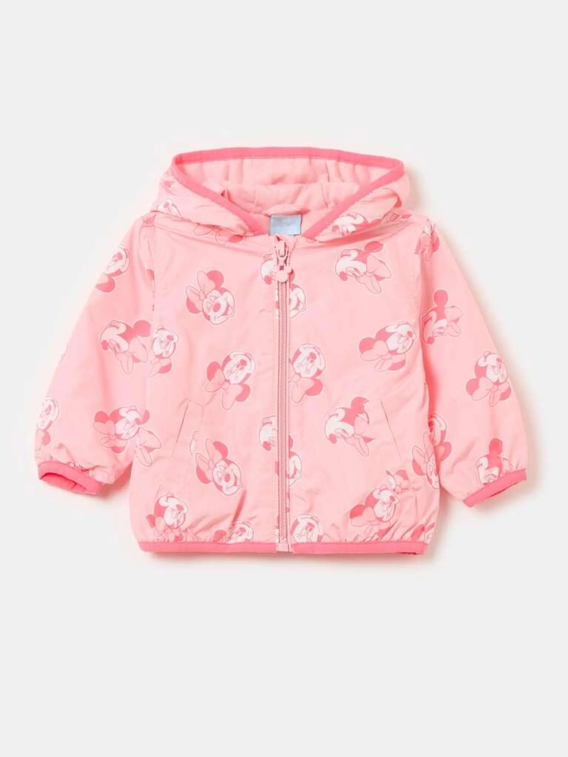 Minnie Mouse waterproof jacket with hood Rose