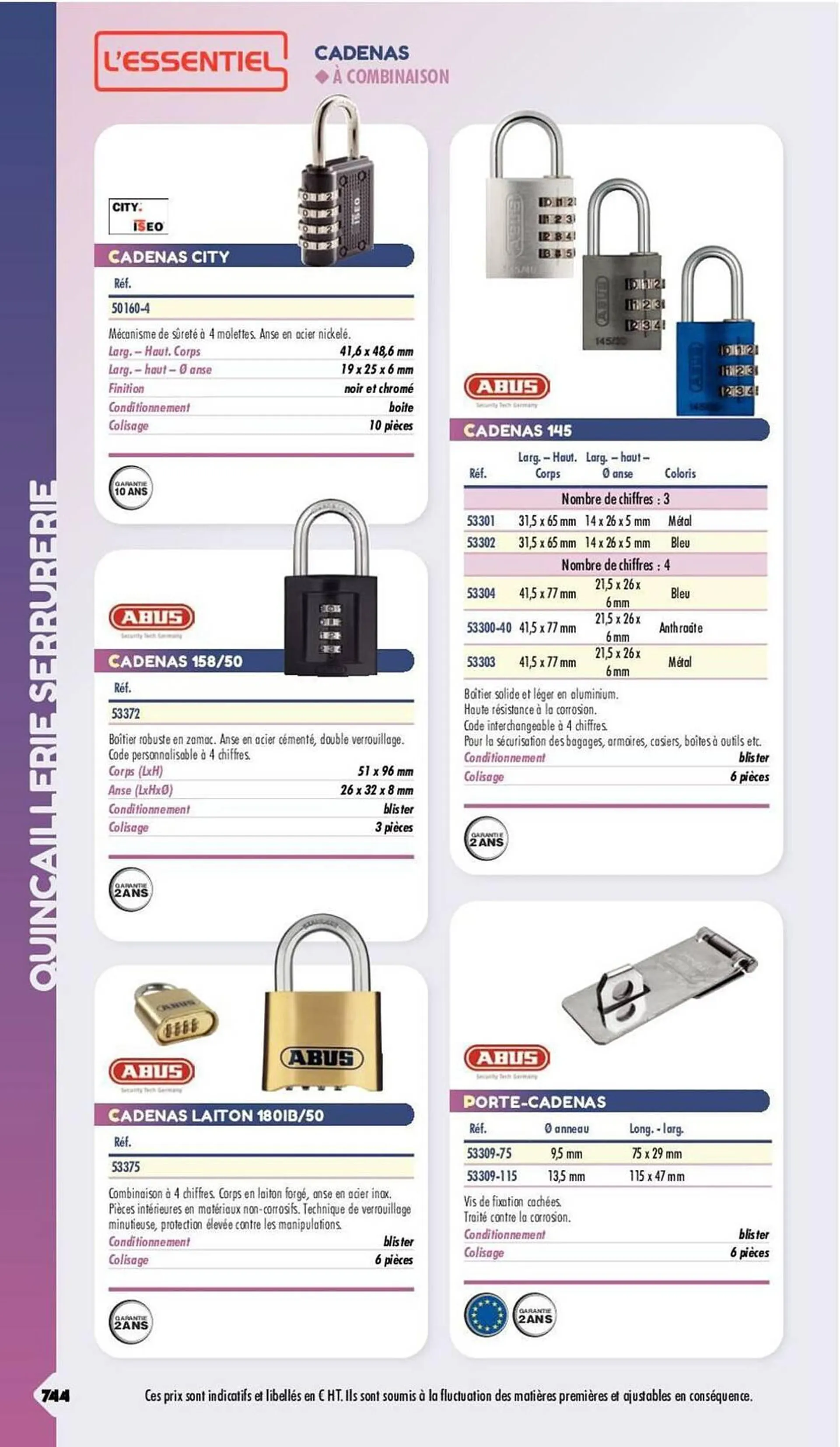 Catalogue Master Pro du 3 janvier au 31 décembre 2024 - Catalogue page 717