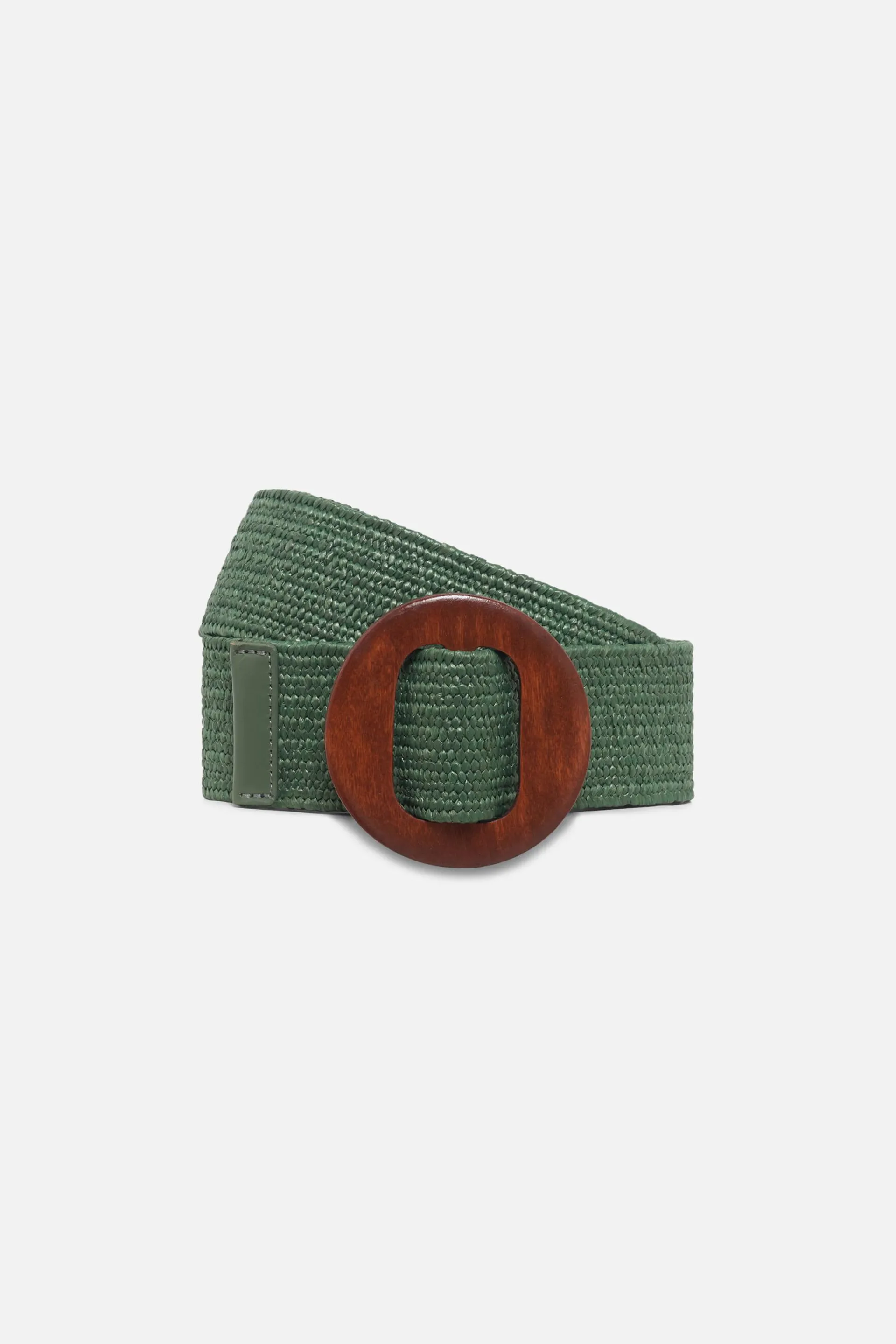 ceinture isaac vert kaki femme