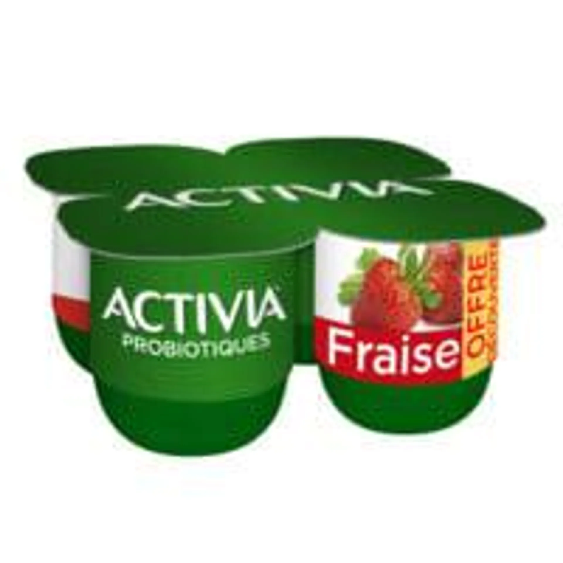 Yaourt fraise bifidus ACTIVIA