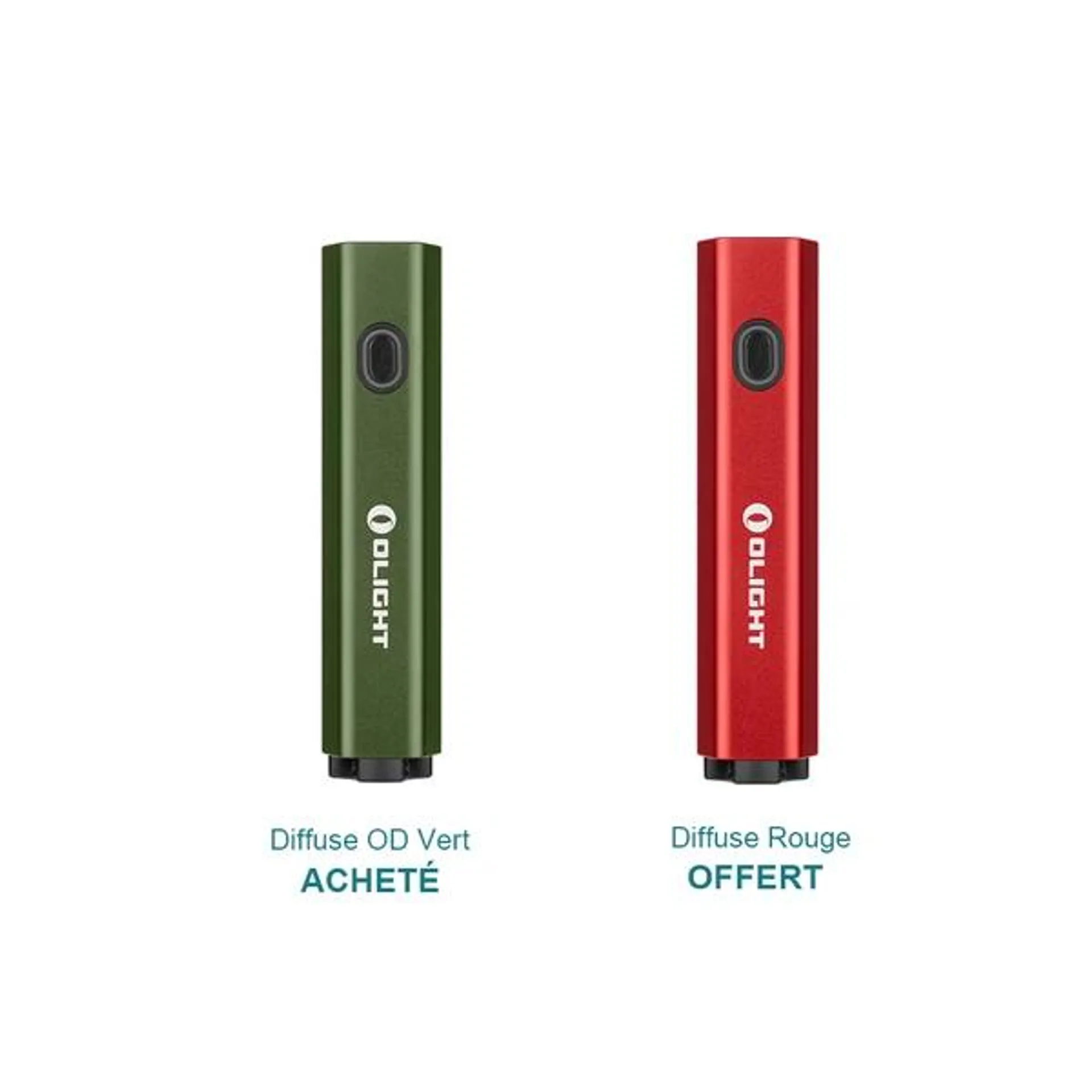 【1 acheté = 1 offert】Diffuse OD Vert + Diffuse Rouge