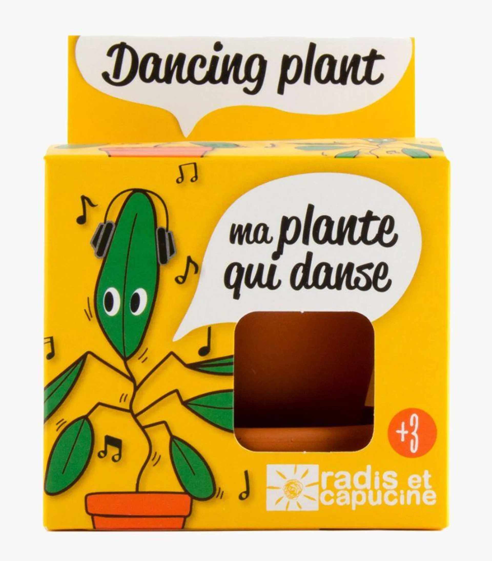 Kit Plante qui danse à faire pousser - Radis et Capucine