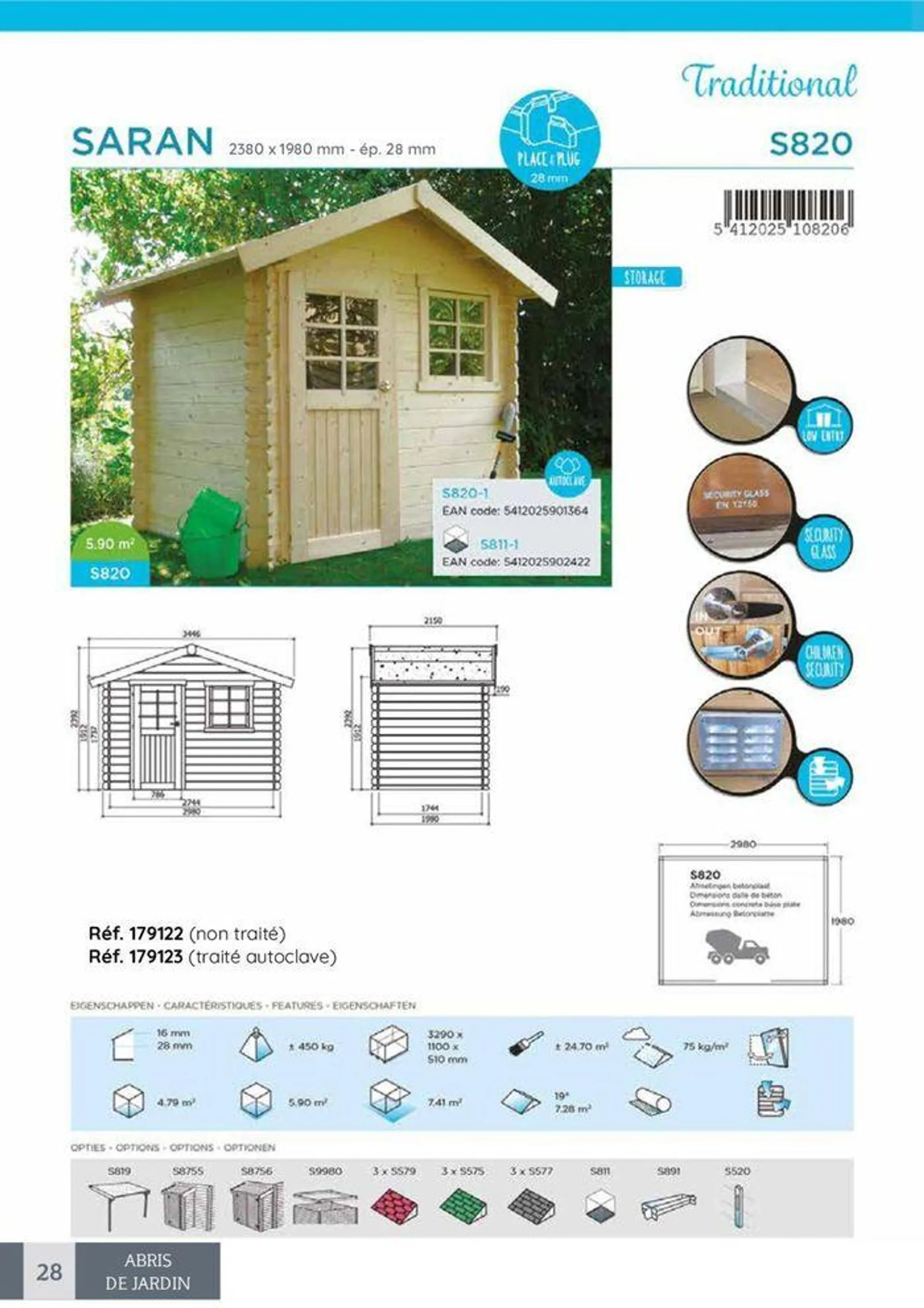 Abris de Jardin du 31 janvier au 31 décembre 2024 - Catalogue page 24