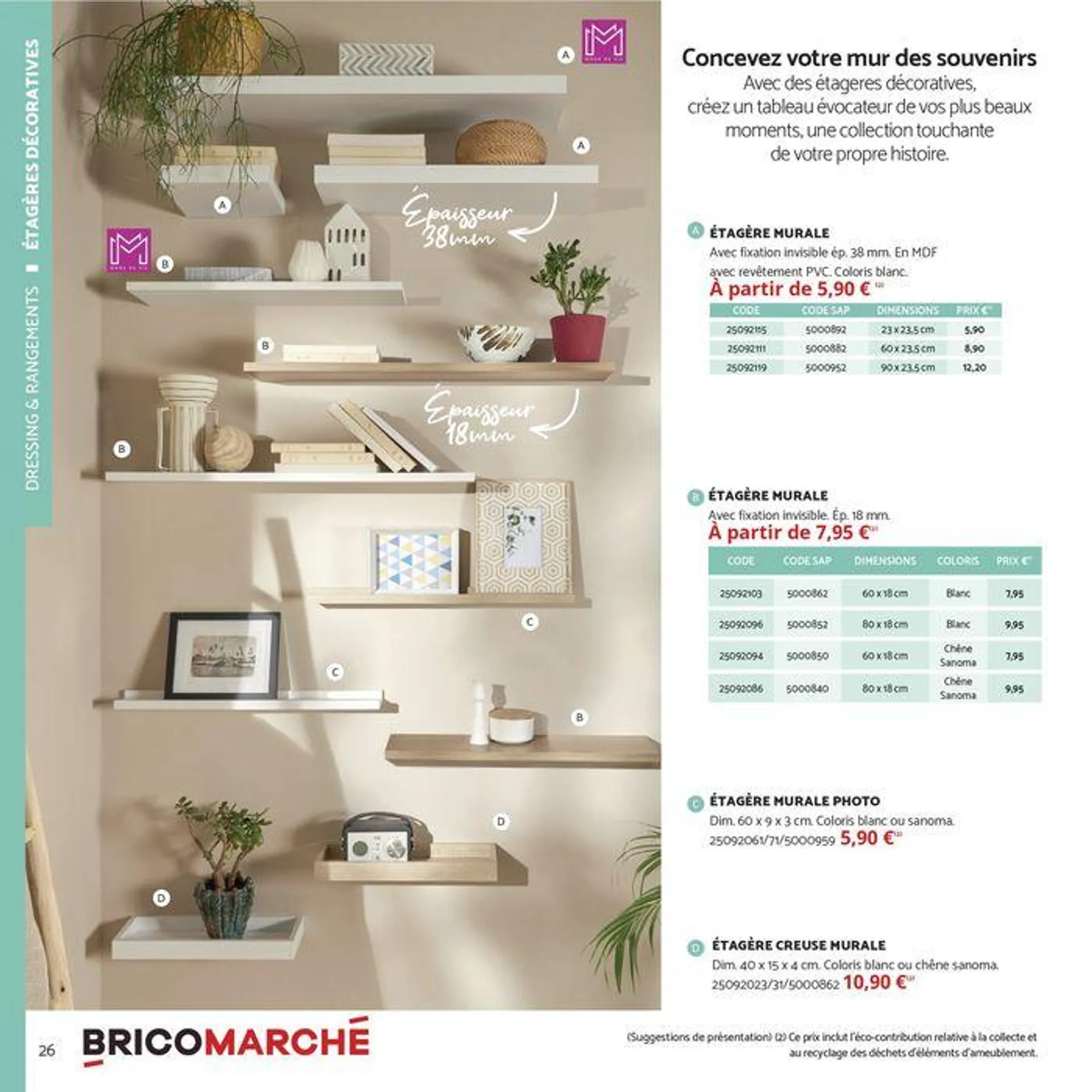 Bricomarché Guide projets interieurs du 27 mai au 13 juillet 2024 - Catalogue page 26