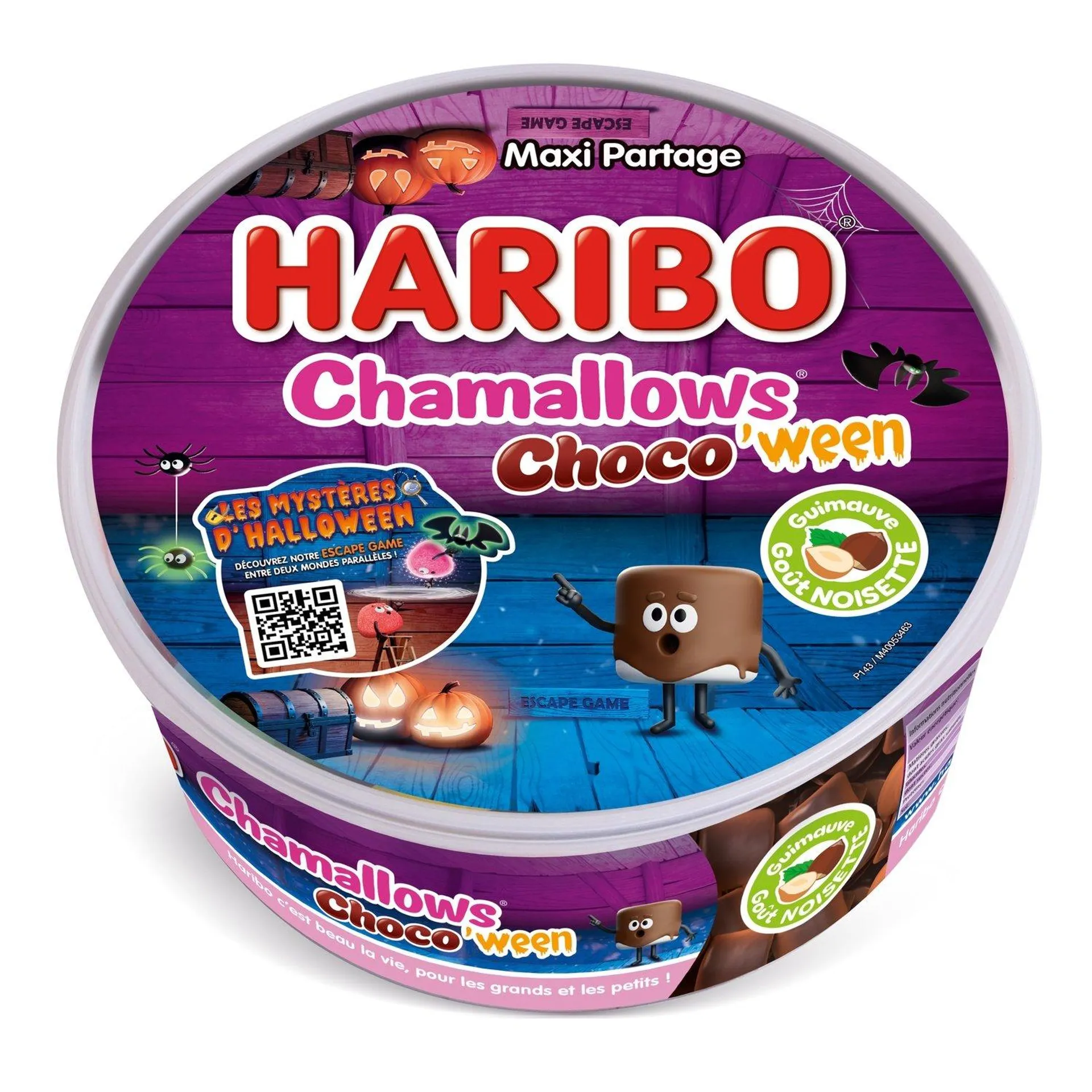 Bonbons Chamallows Choco'ween Halloween HARIBO