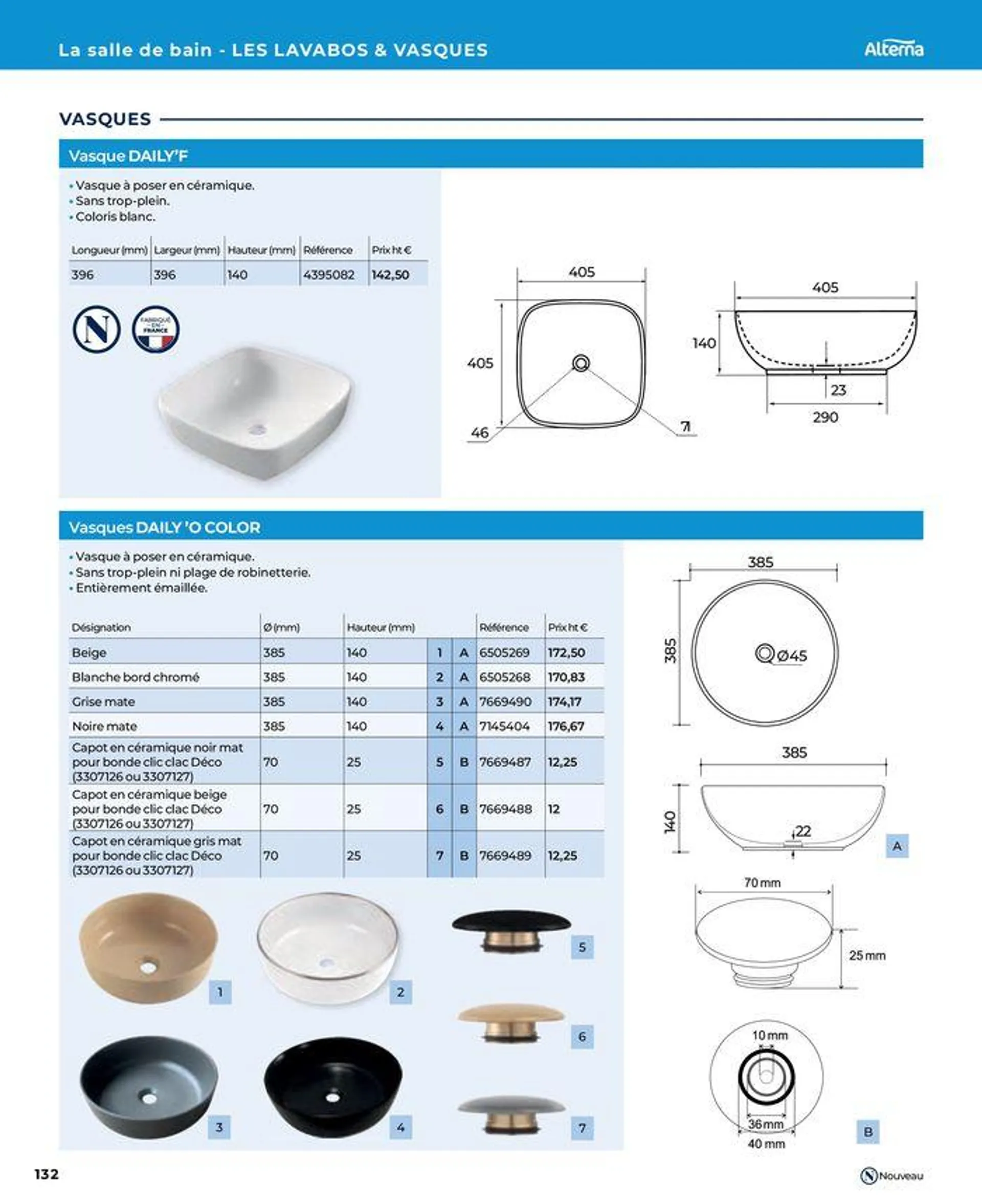 La salle de bain en toute sérénité du 17 janvier au 31 août 2024 - Catalogue page 132