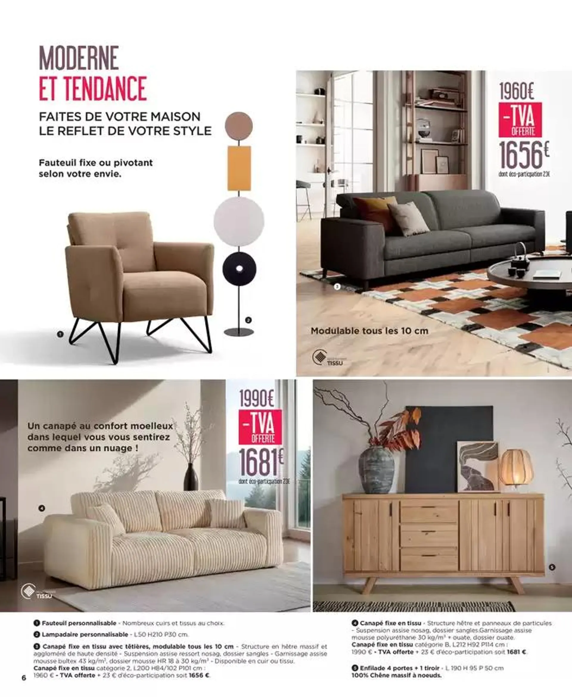 ANNIVERSAIRE TVA OFFERTE du 6 novembre au 31 décembre 2024 - Catalogue page 6