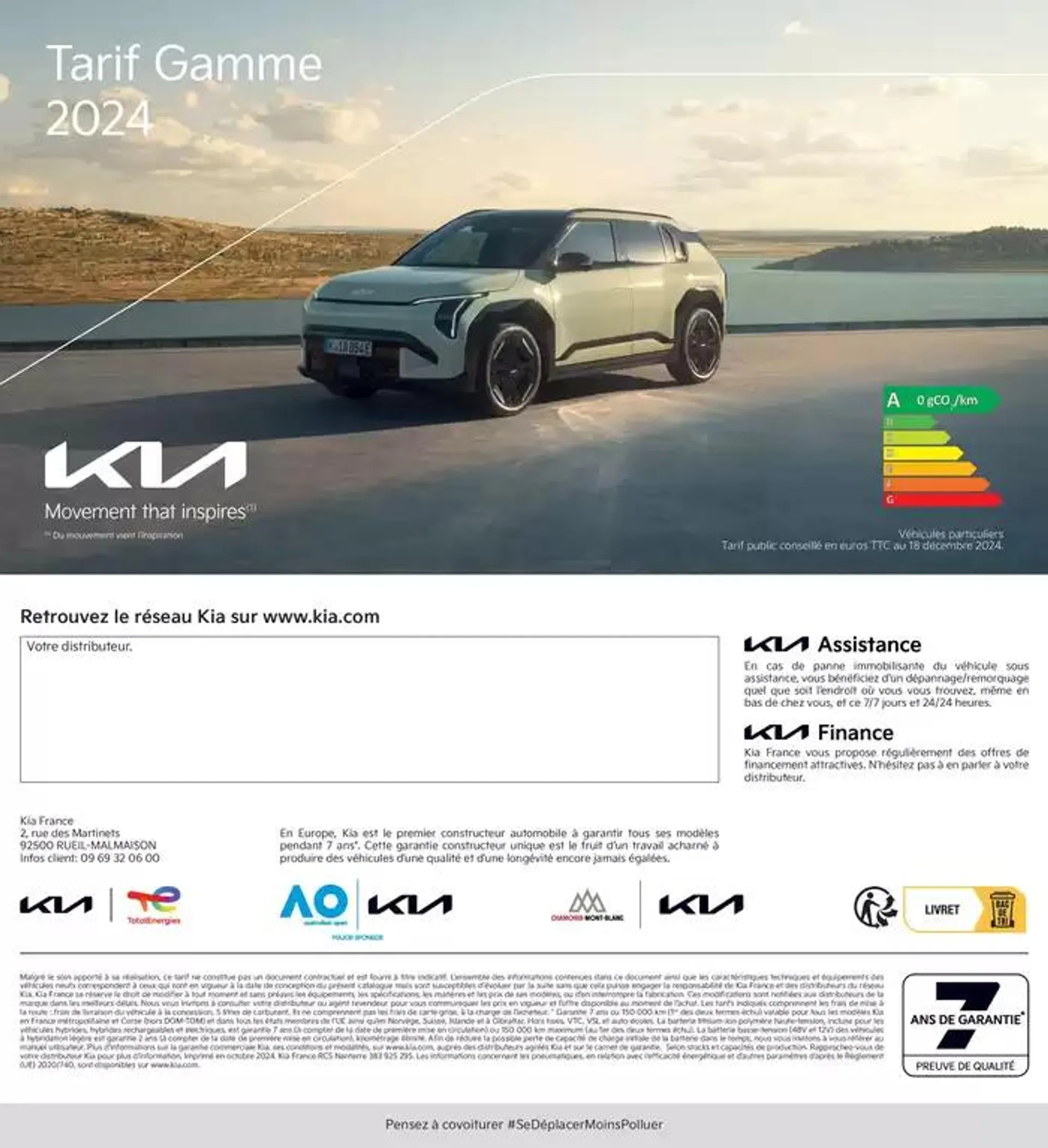 KIA Picanto - Price list du 20 décembre au 11 décembre 2025 - Catalogue page 1