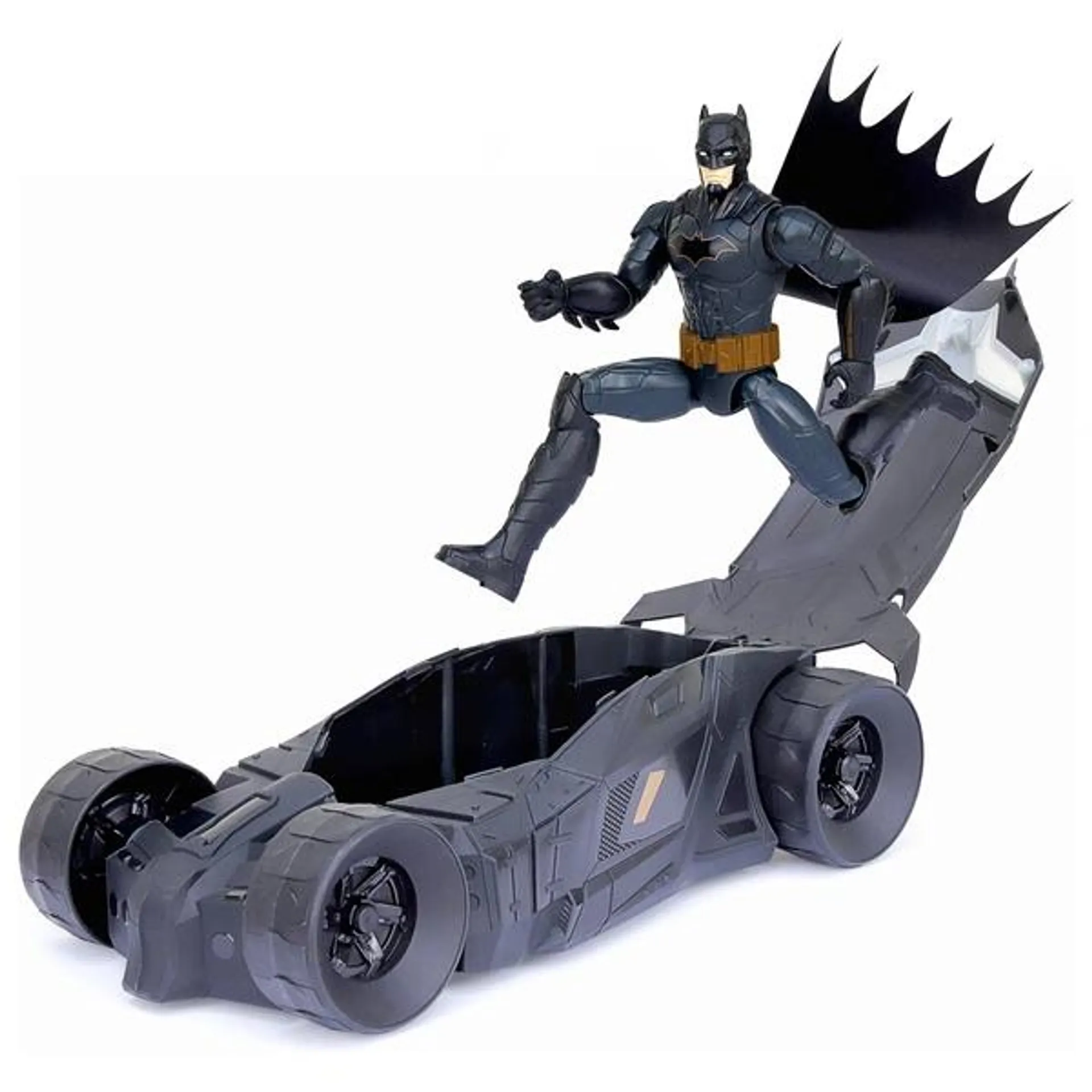 DC Comics - Batmobile et Figurine Batman 30cm