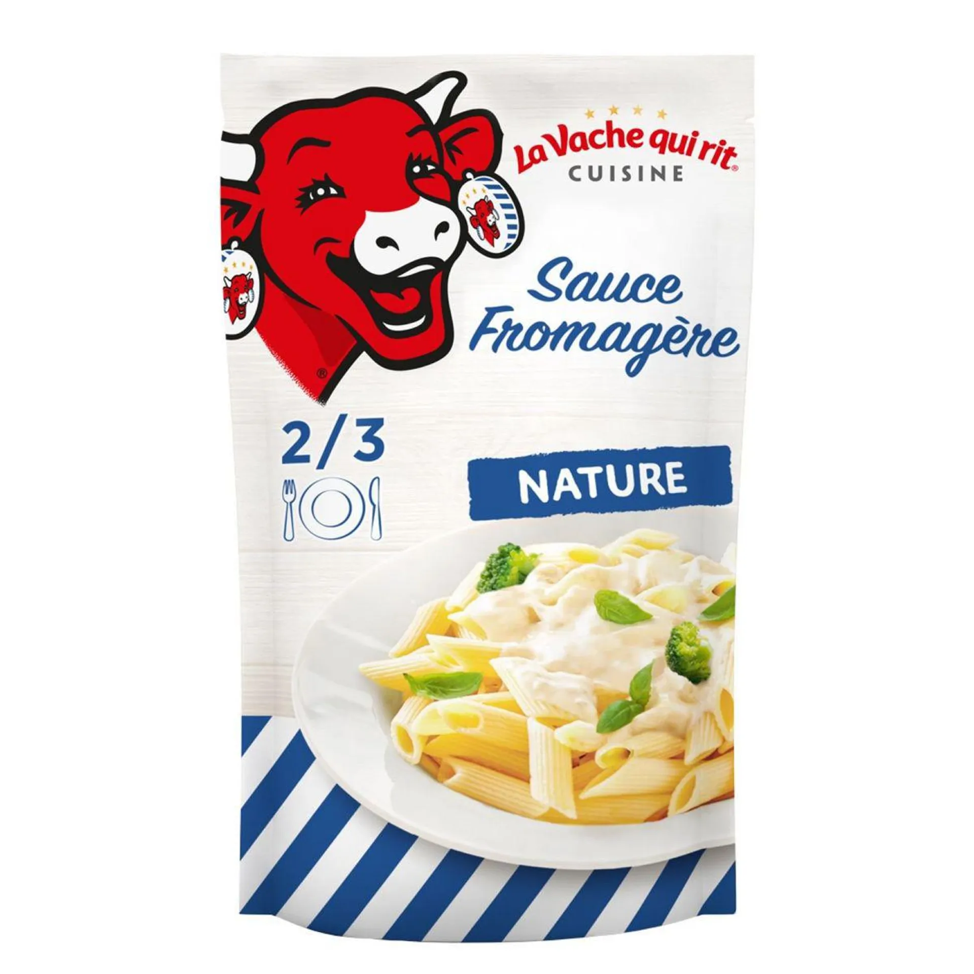 LA VACHE QUI RIT Cuisine sauce fromagère nature 2/3 parts 200g