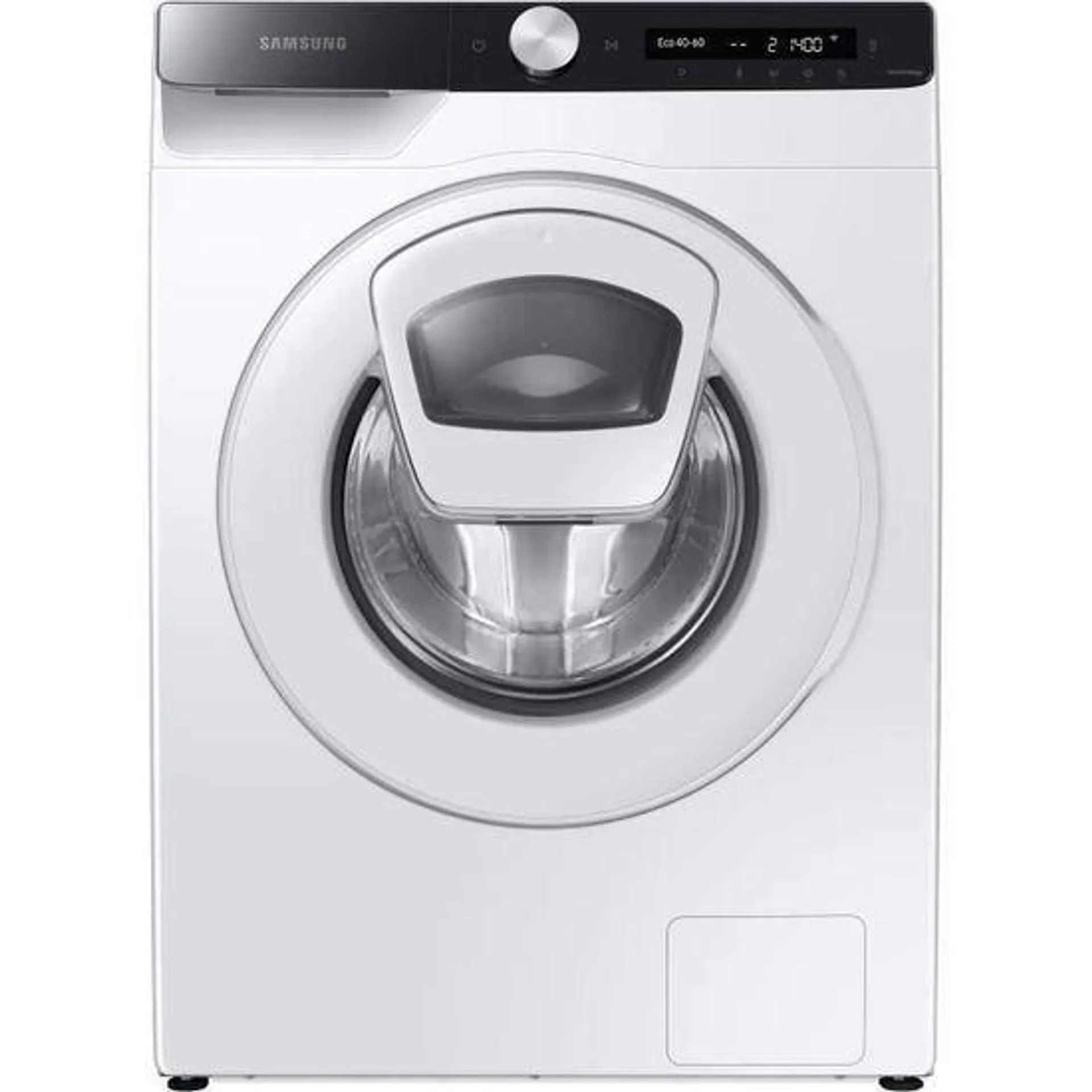 Lave-linge hublot SAMSUNG AddWash™ Ecobubble™ WW80T554DTE/S3 - 8 kg - Induction - Classe B - 1400 trs/min - Connecté - Blanc