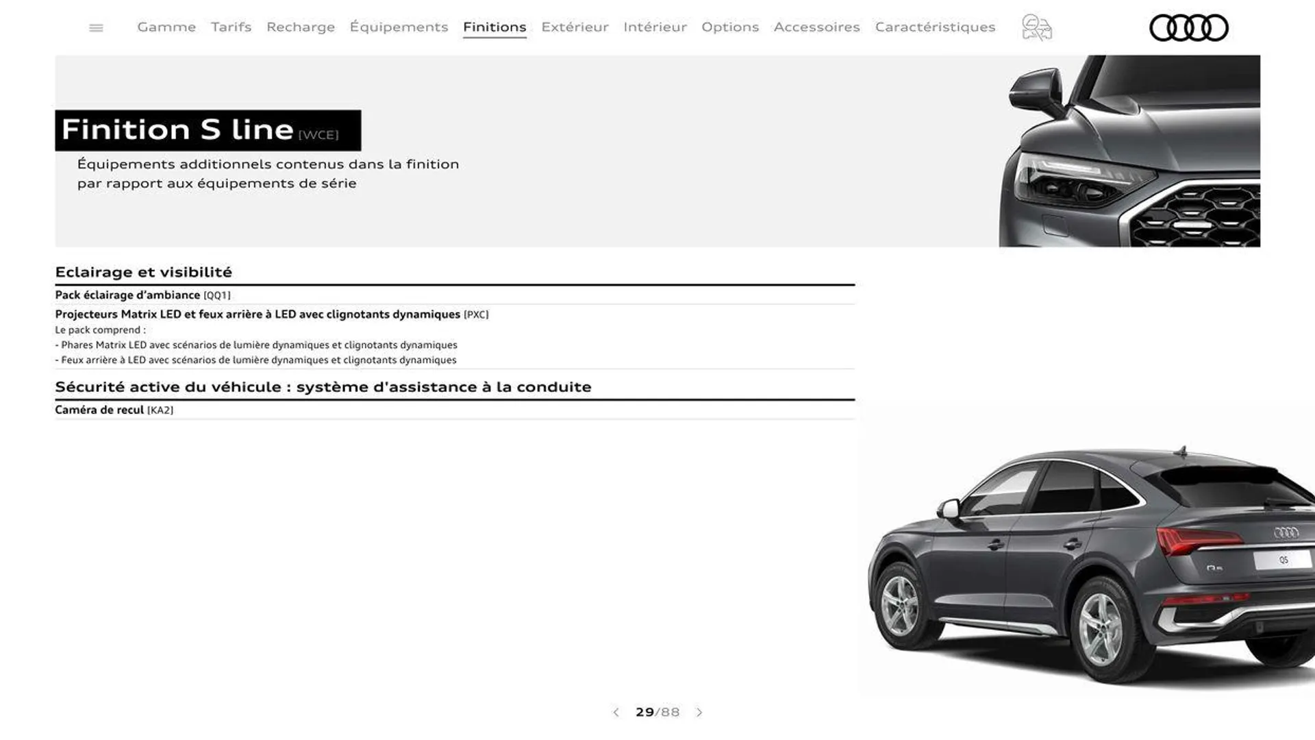 Audi Q5 du 20 août au 31 décembre 2024 - Catalogue page 29