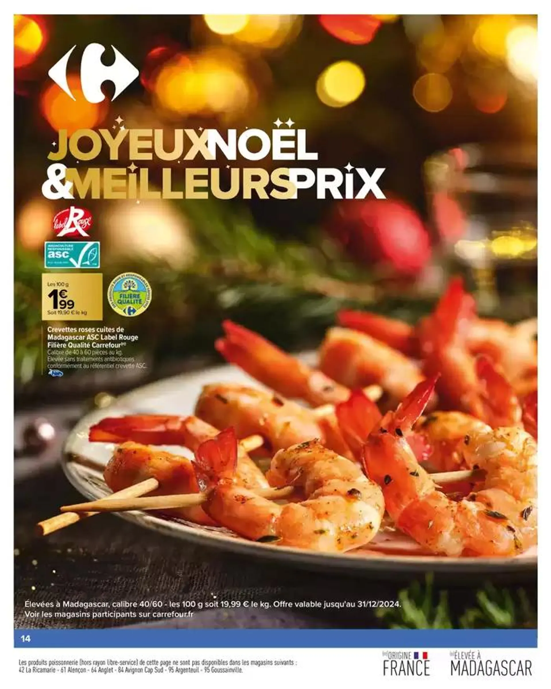 JOYEUX NOEL & MEILLEURS PRIX du 3 décembre au 31 décembre 2024 - Catalogue page 16