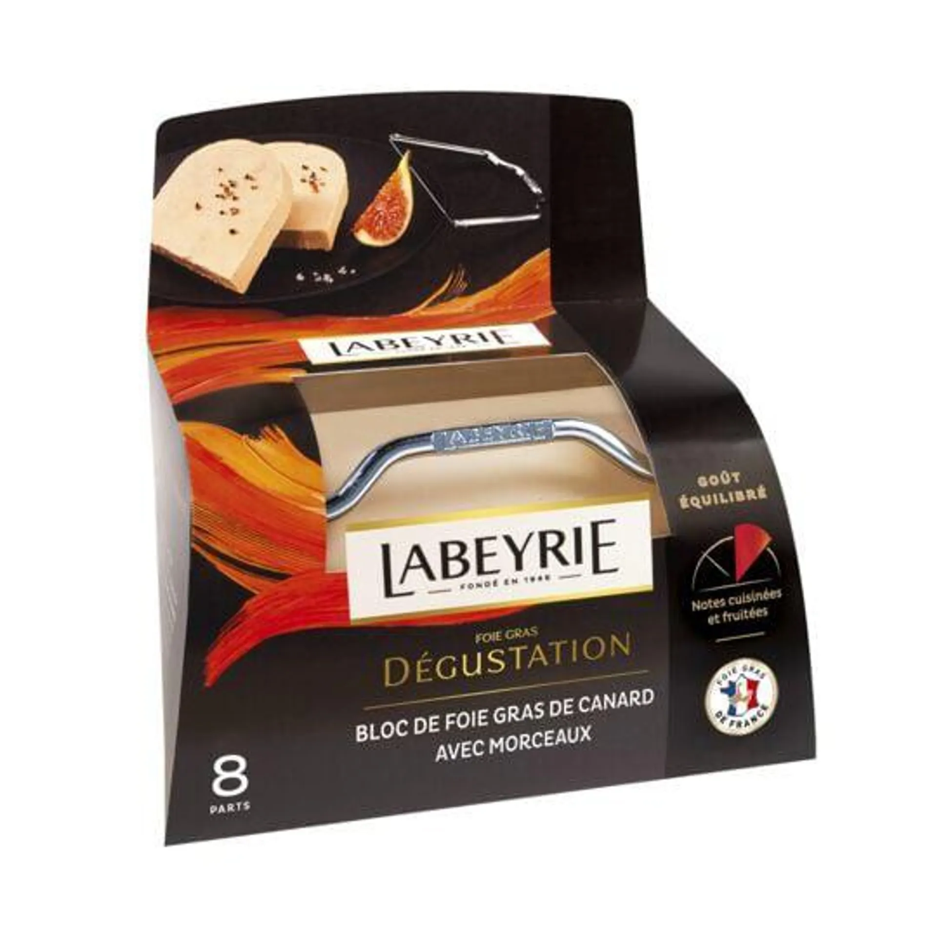 Bloc de foie gras de canard du Sud-Ouest IGP LABEYRIE