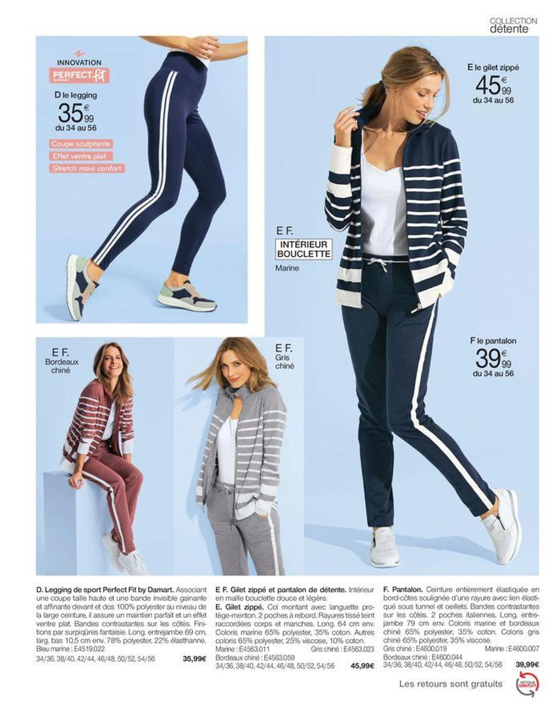 Le confort me donne du style du 10 mai au 31 octobre 2024 - Catalogue page 57