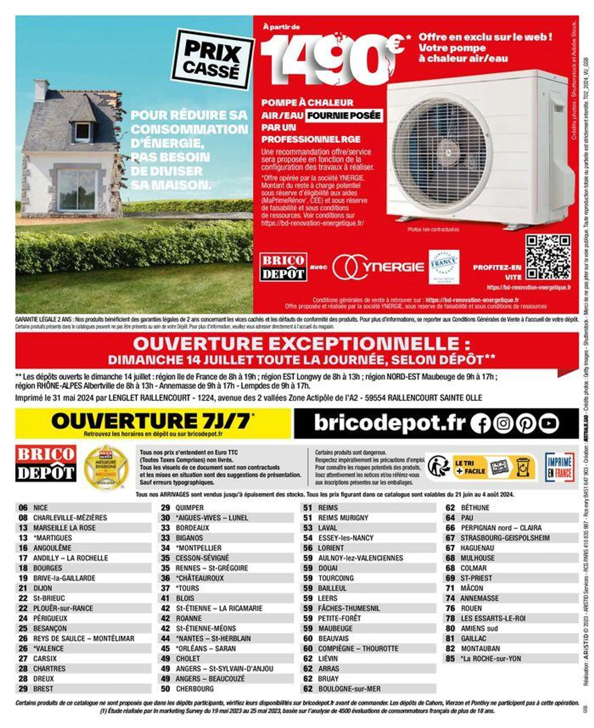 Je rénove mes espaces du 20 juin au 4 août 2024 - Catalogue page 52