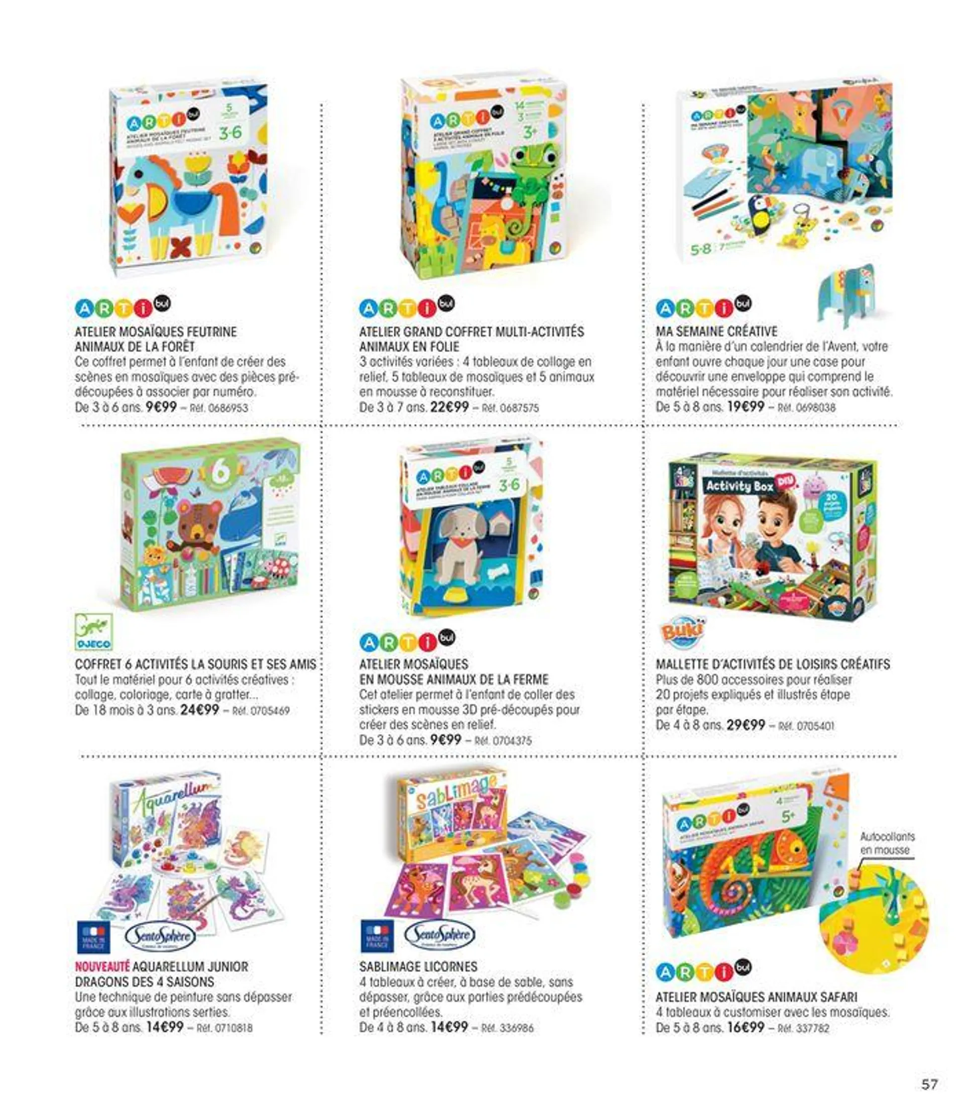 Catalogue printemps-été du 9 avril au 31 août 2024 - Catalogue page 57