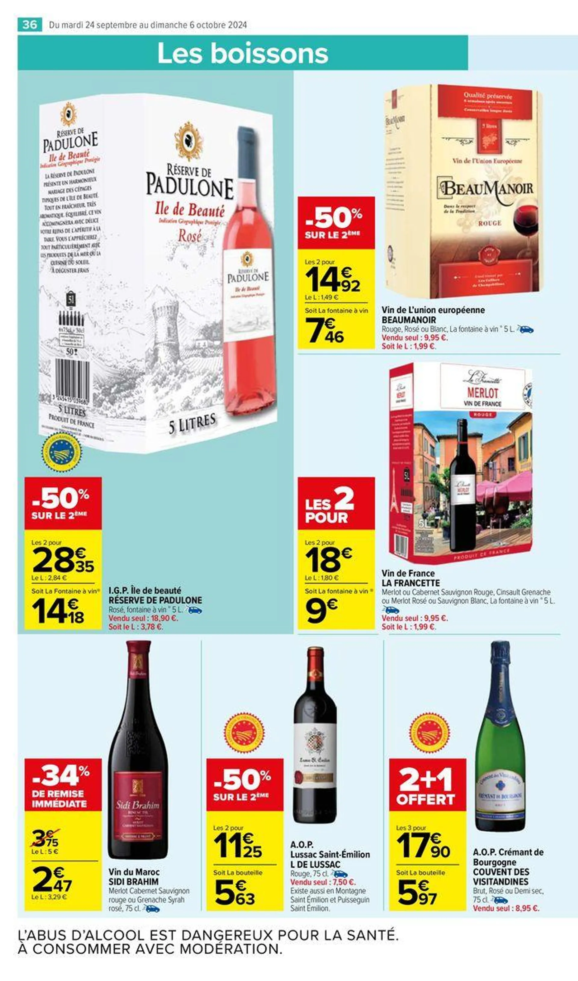 LE MOIS DES MOIS du 24 septembre au 6 octobre 2024 - Catalogue page 38