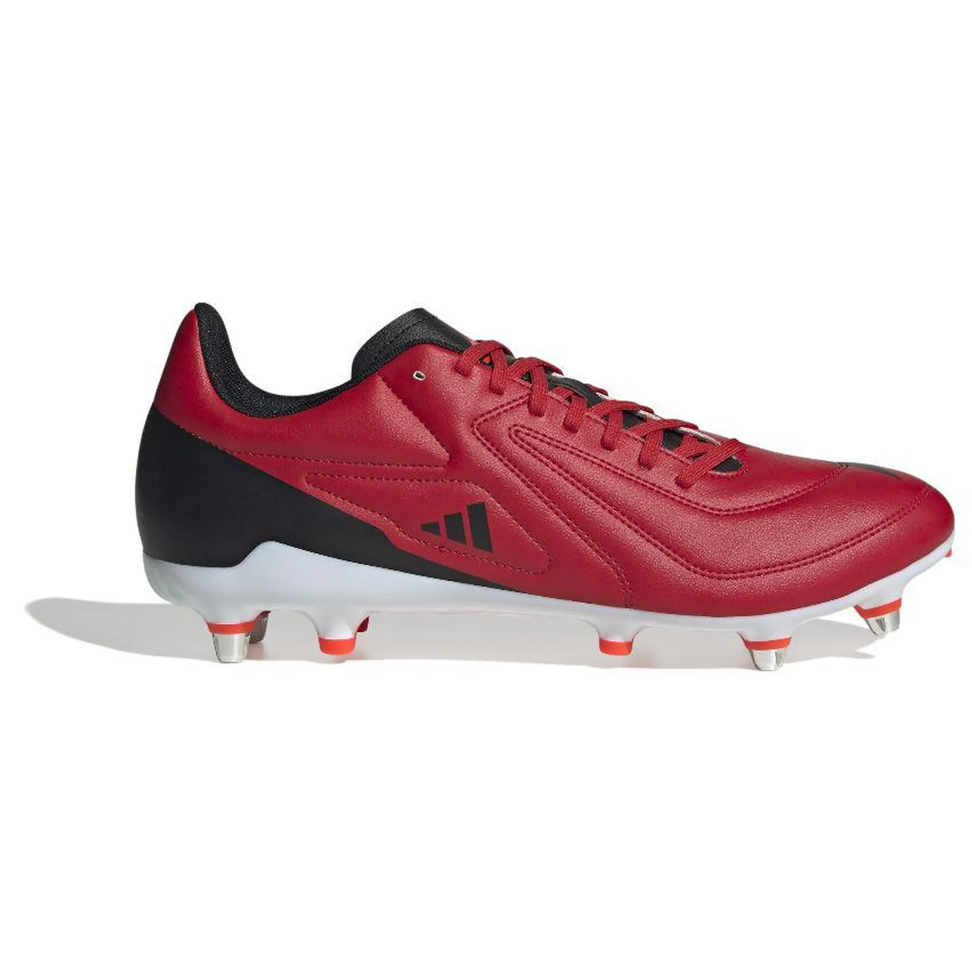 Chaussures De Rugby RS15 SG Crampons Hybrides Tout Terrain Rouge - Adidas
