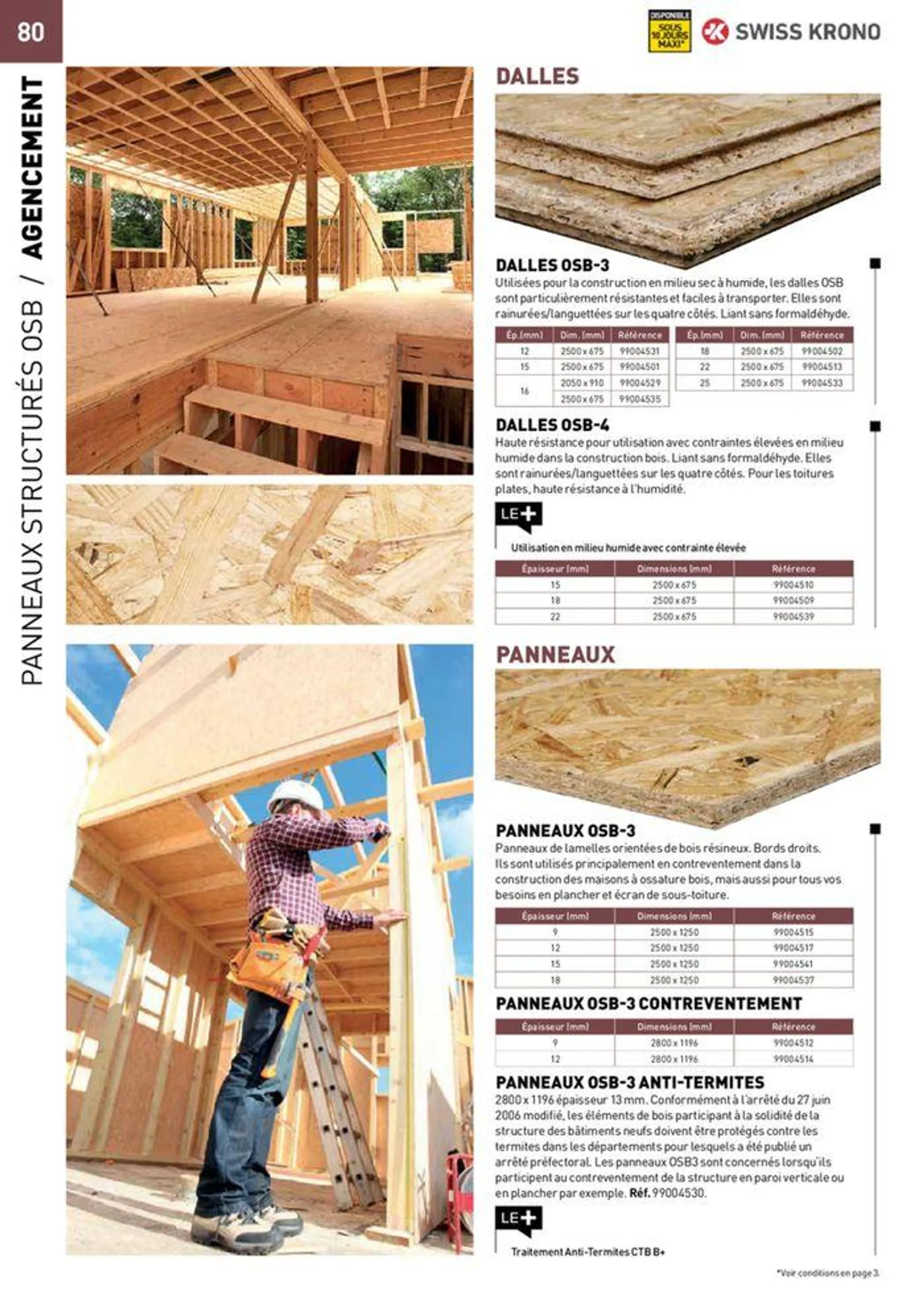 GUIDE SPÉCIAL 2024 BOIS • CONSTRUCTION & RÉNOVATION du 25 avril au 31 décembre 2024 - Catalogue page 157