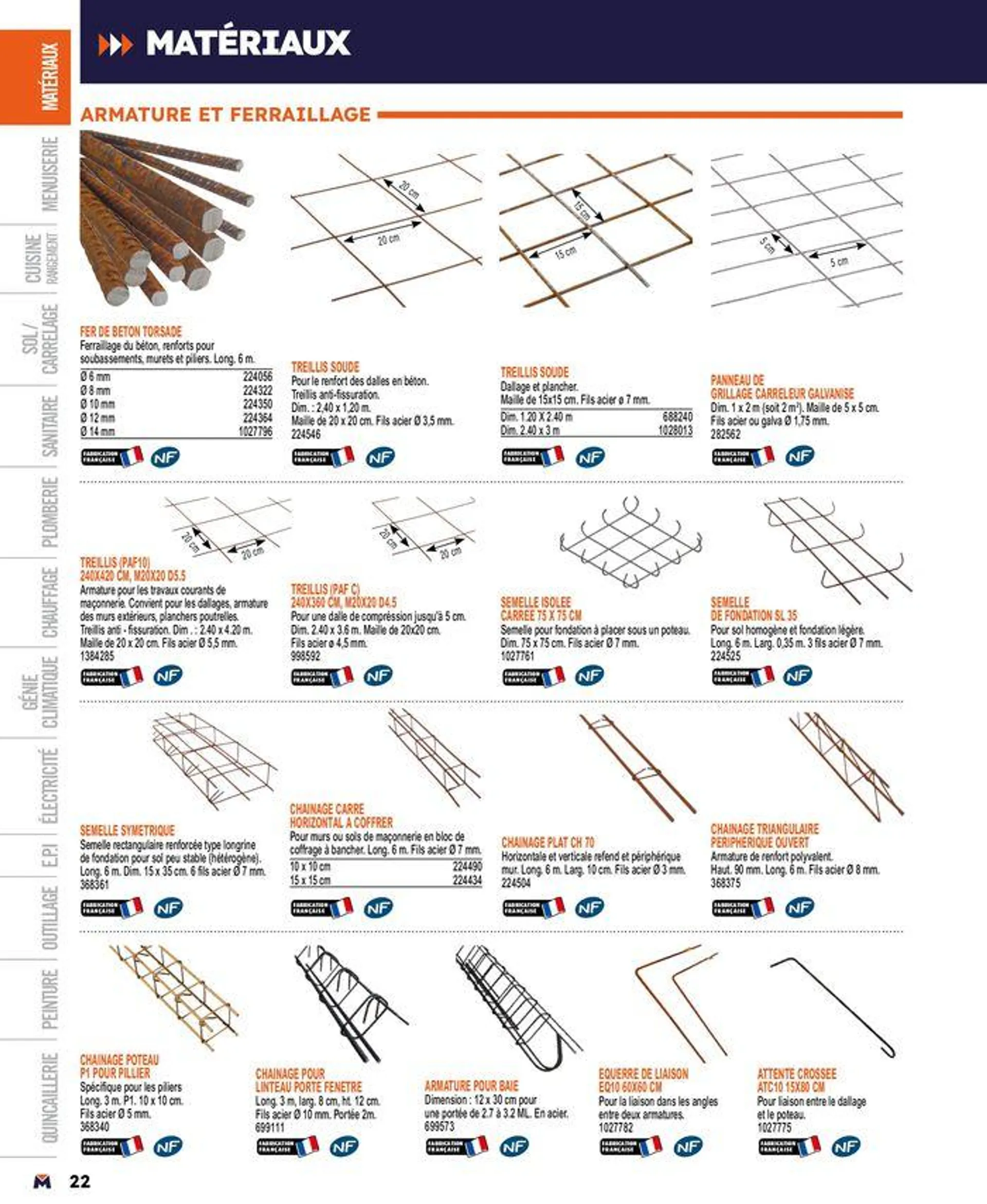 Guide produits 2024 du 15 mars au 31 décembre 2024 - Catalogue page 22