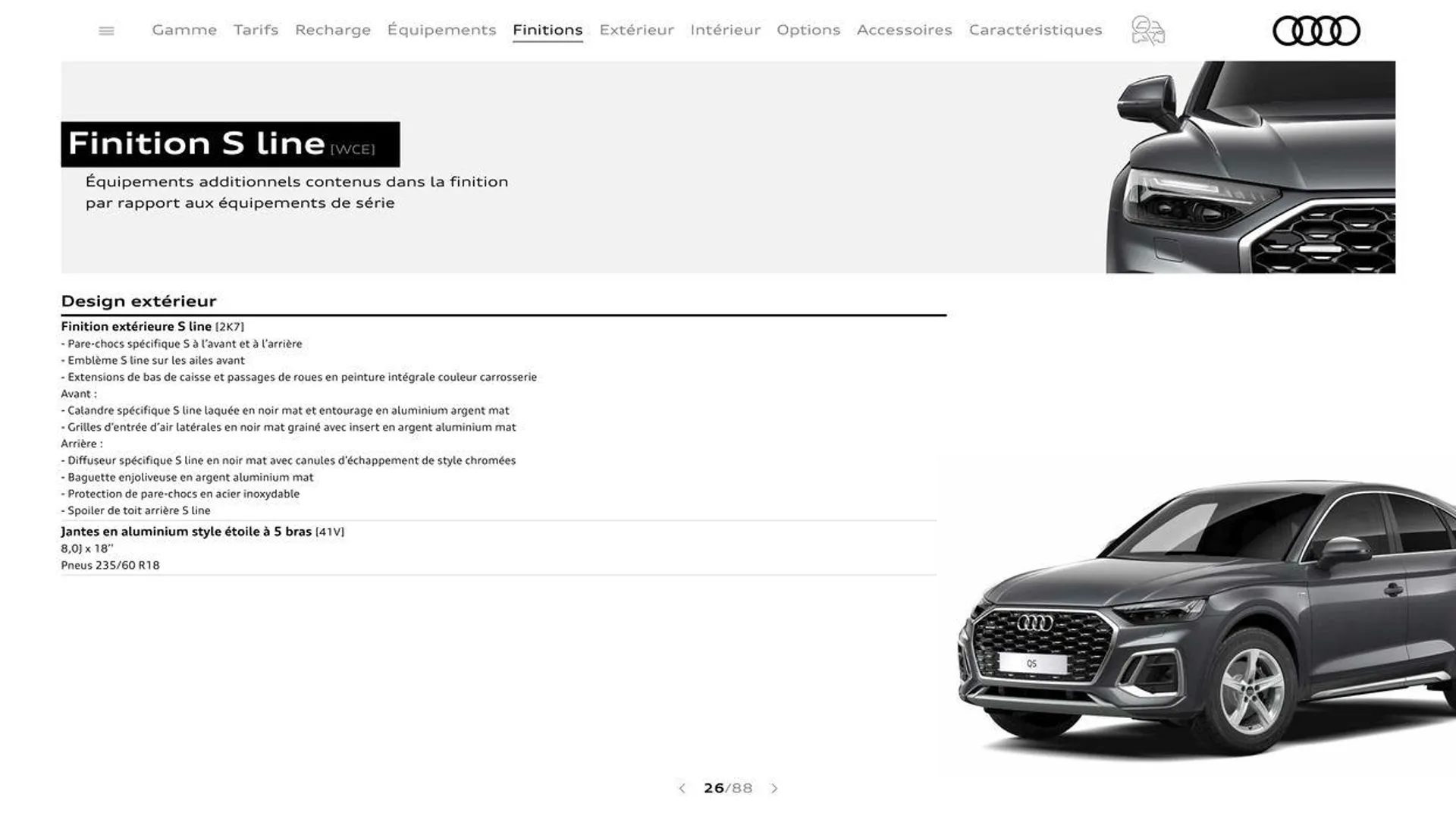 Audi Q5 du 20 août au 31 décembre 2024 - Catalogue page 26