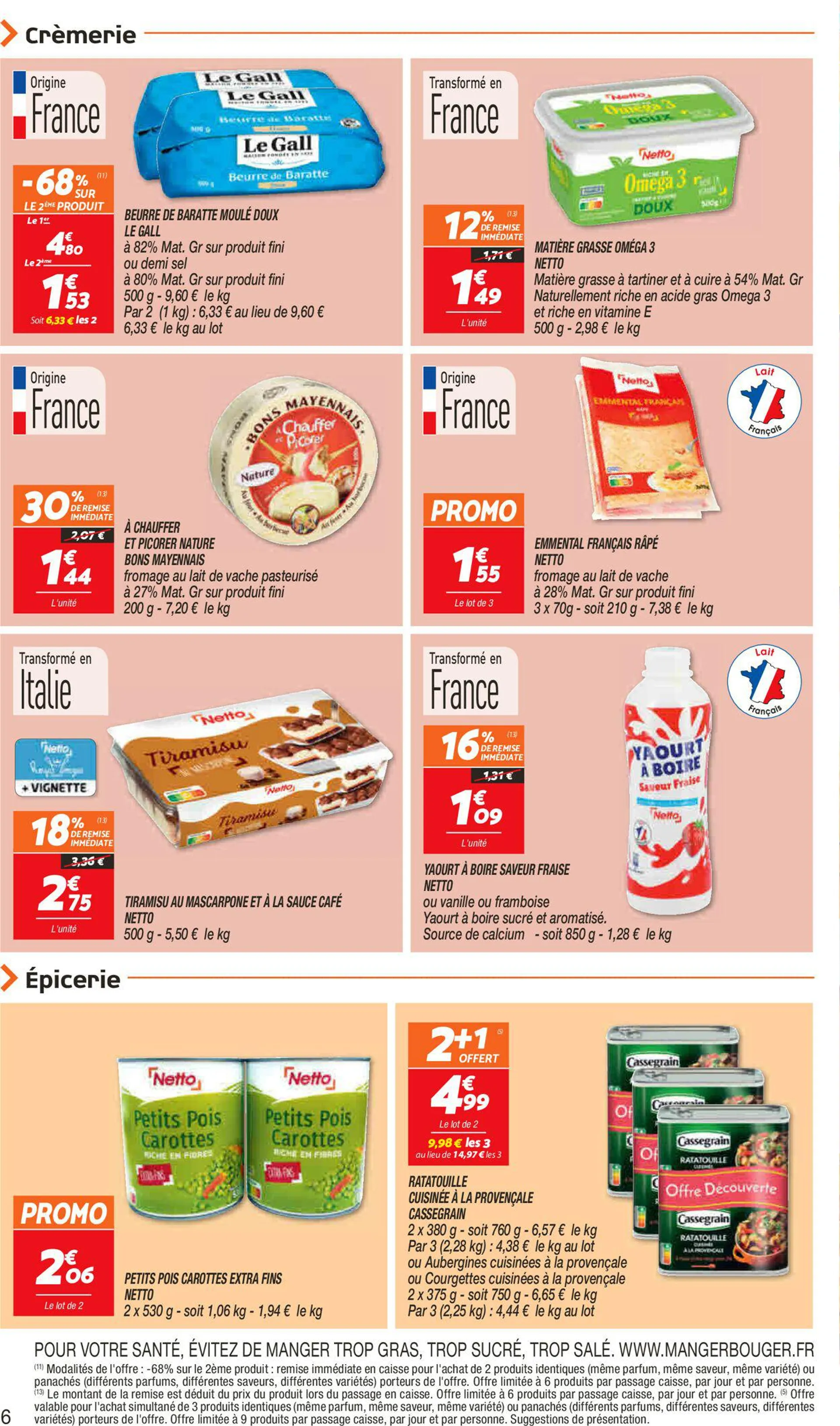 Netto Catalogue actuel du 18 octobre au 24 octobre 2023 - Catalogue page 6