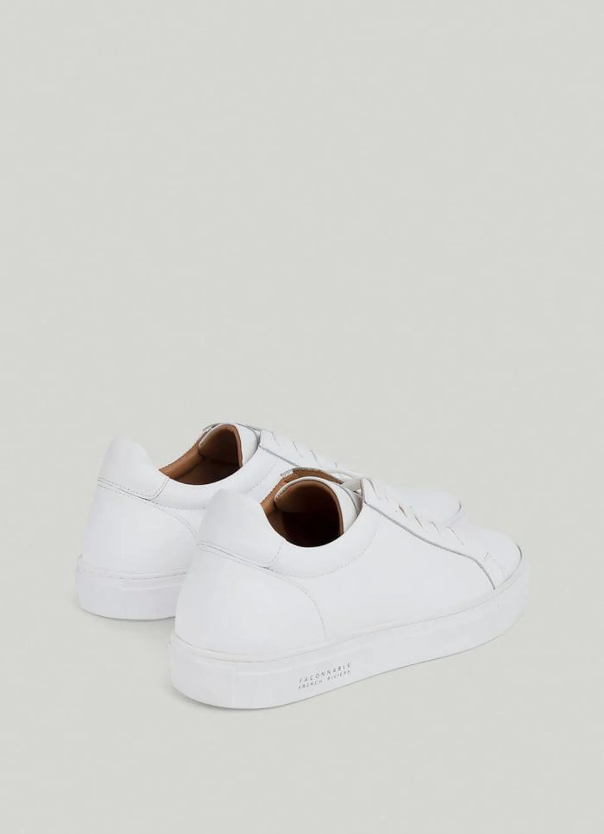 SNEAKERS BASIQUES EN CUIR