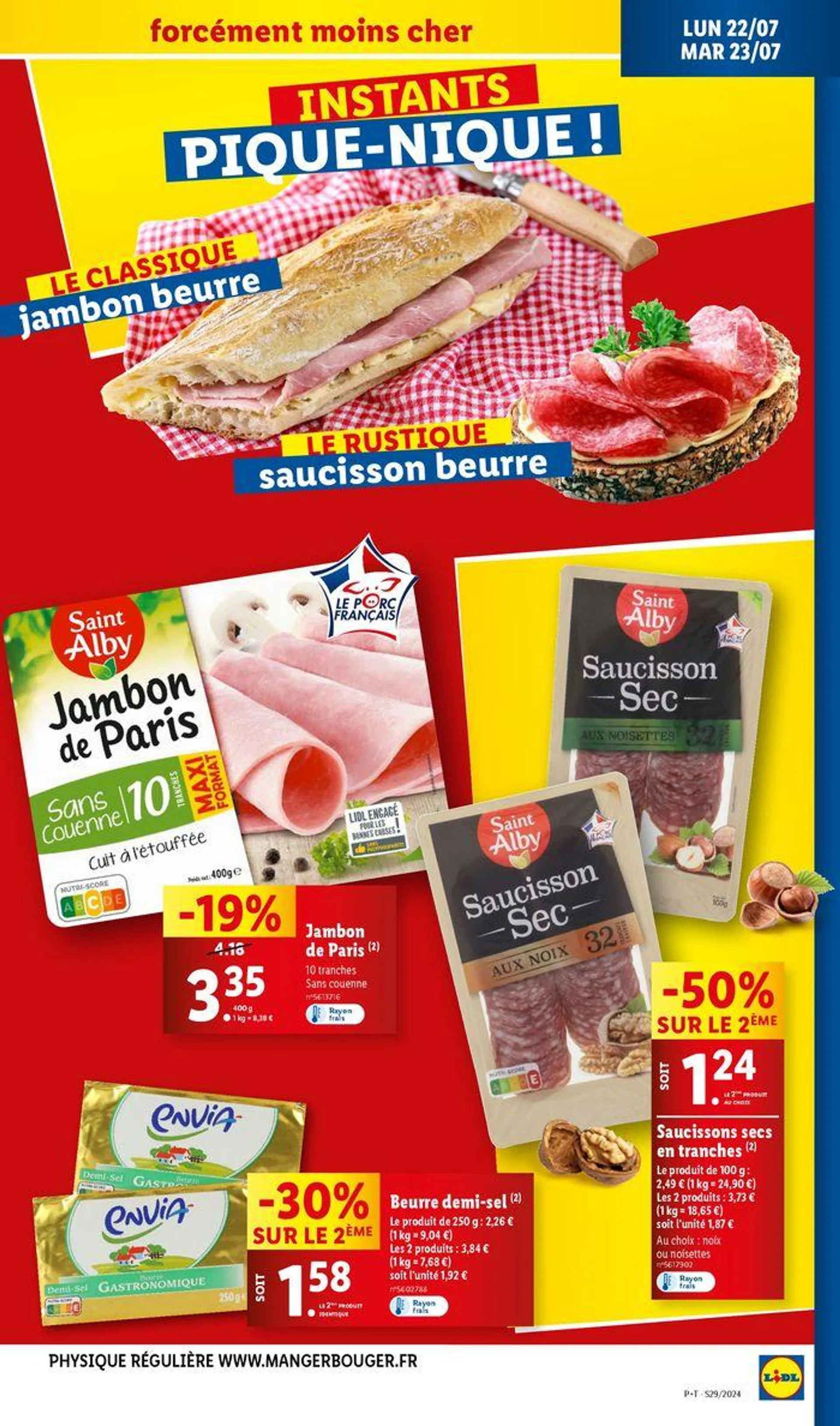 Faites le plein de courses et profitez des petits prix Lidl sur vos articles du quotidien  - 49