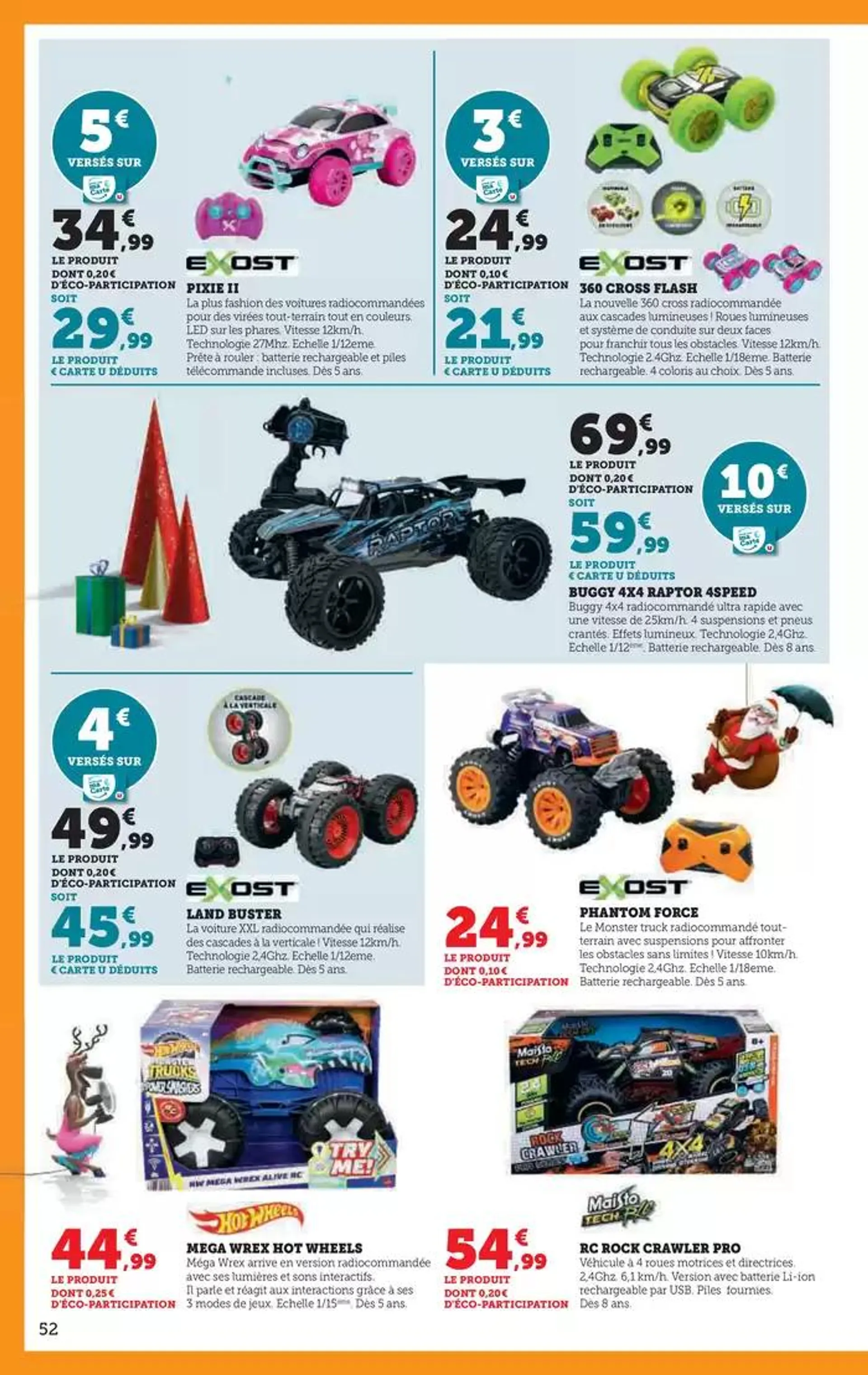 Jouets du 22 octobre au 8 décembre 2024 - Catalogue page 52