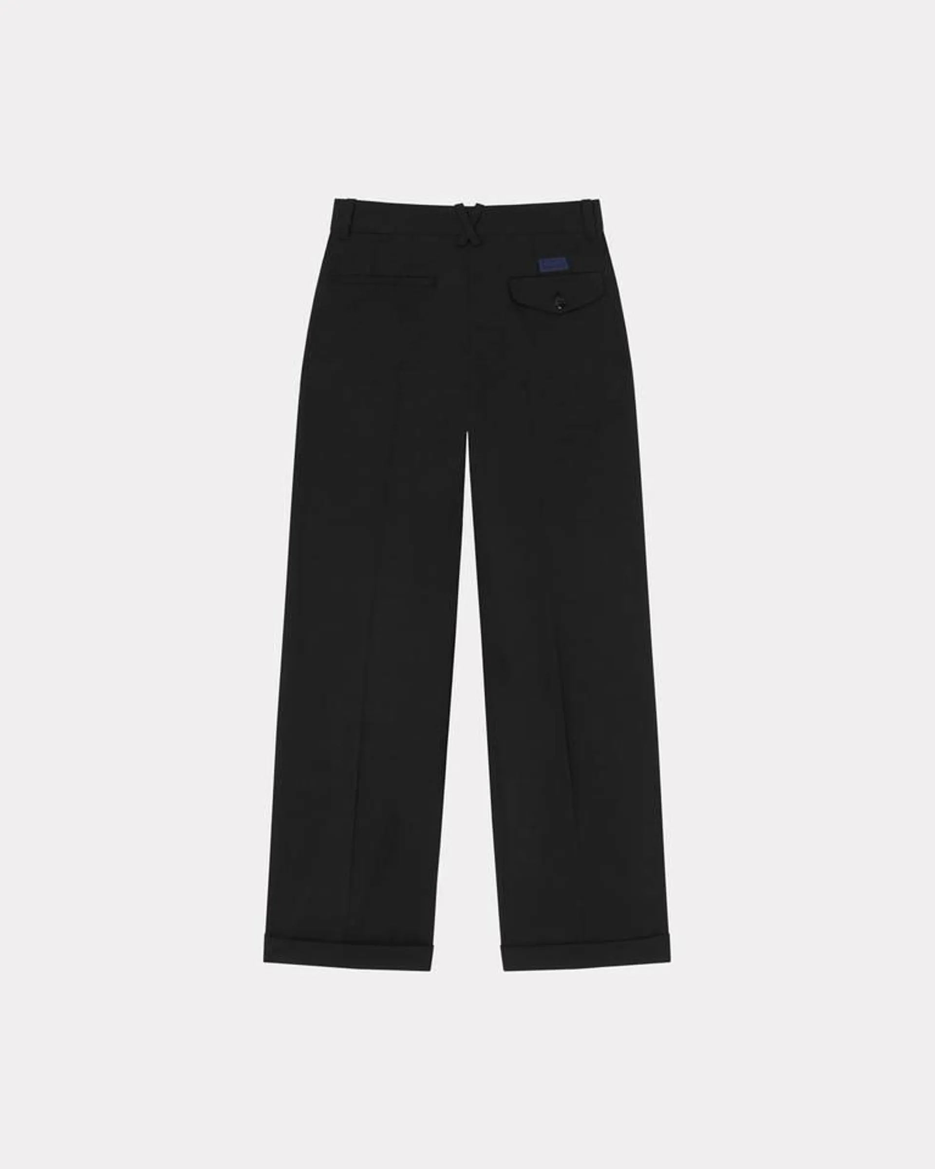 Pantalon de tailleur en laine vierge