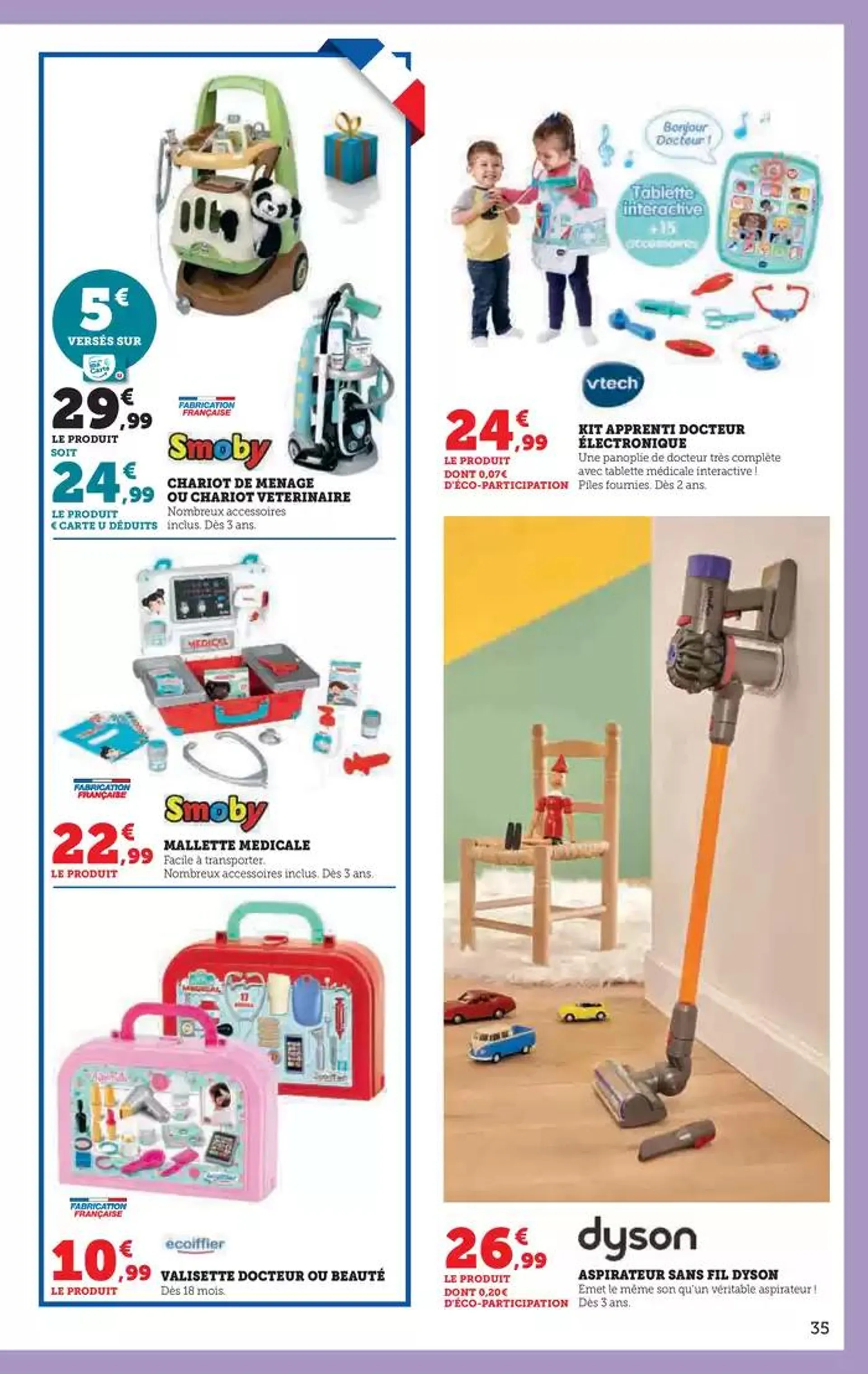 Jouets du 22 octobre au 8 décembre 2024 - Catalogue page 35