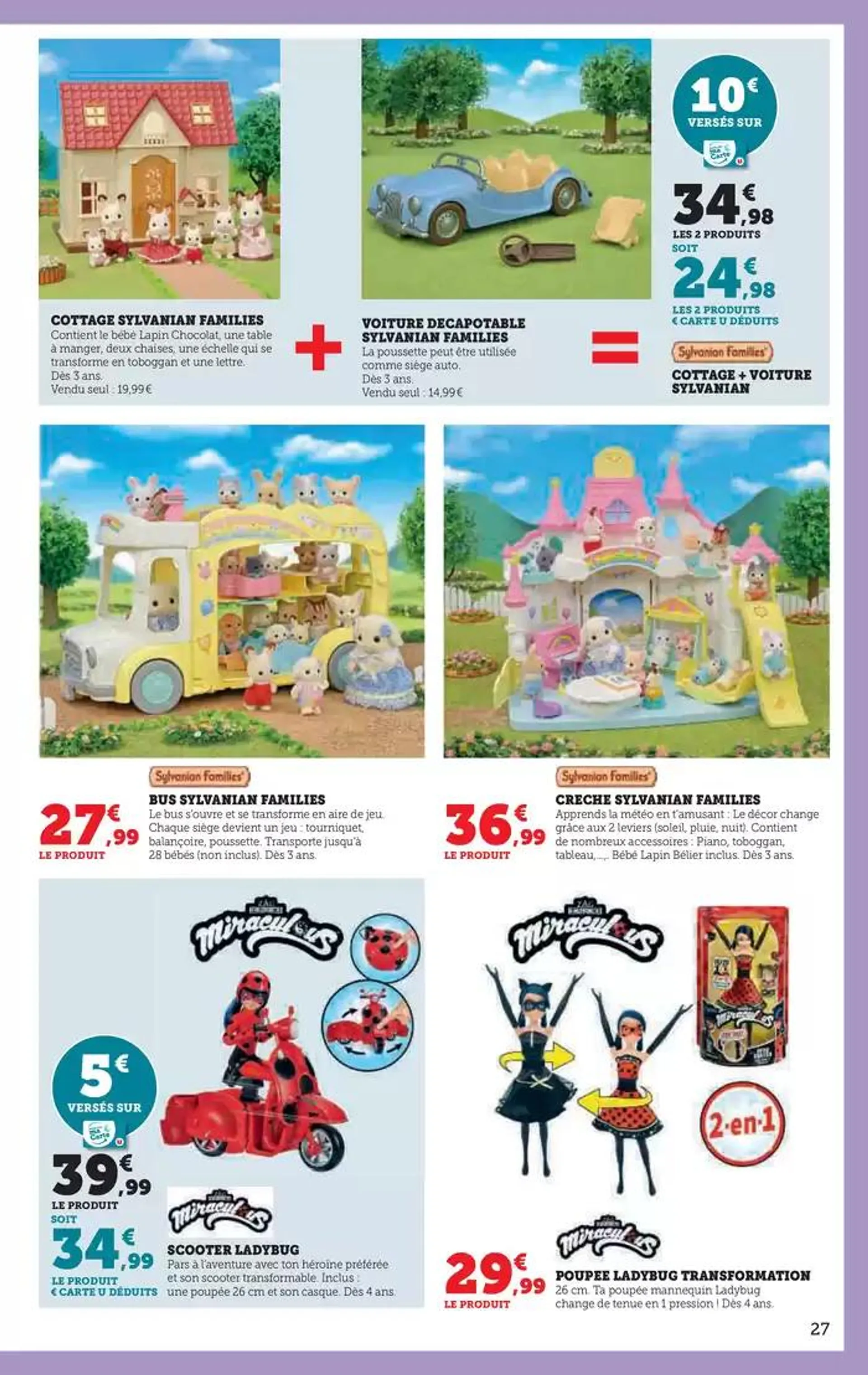 Jouets du 22 octobre au 8 décembre 2024 - Catalogue page 27